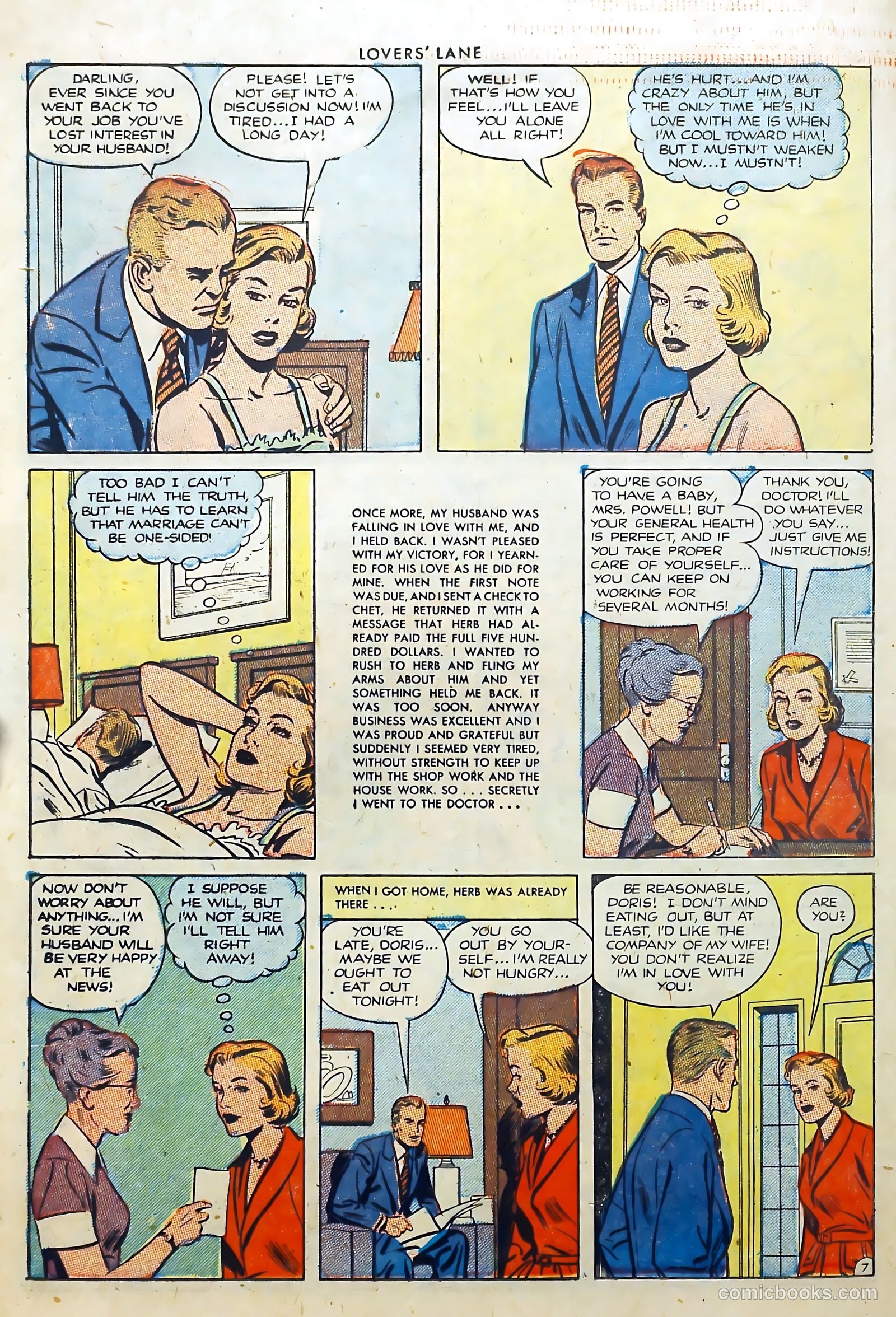 Lovers' Lane #19 (1951) — page 18 of 35
