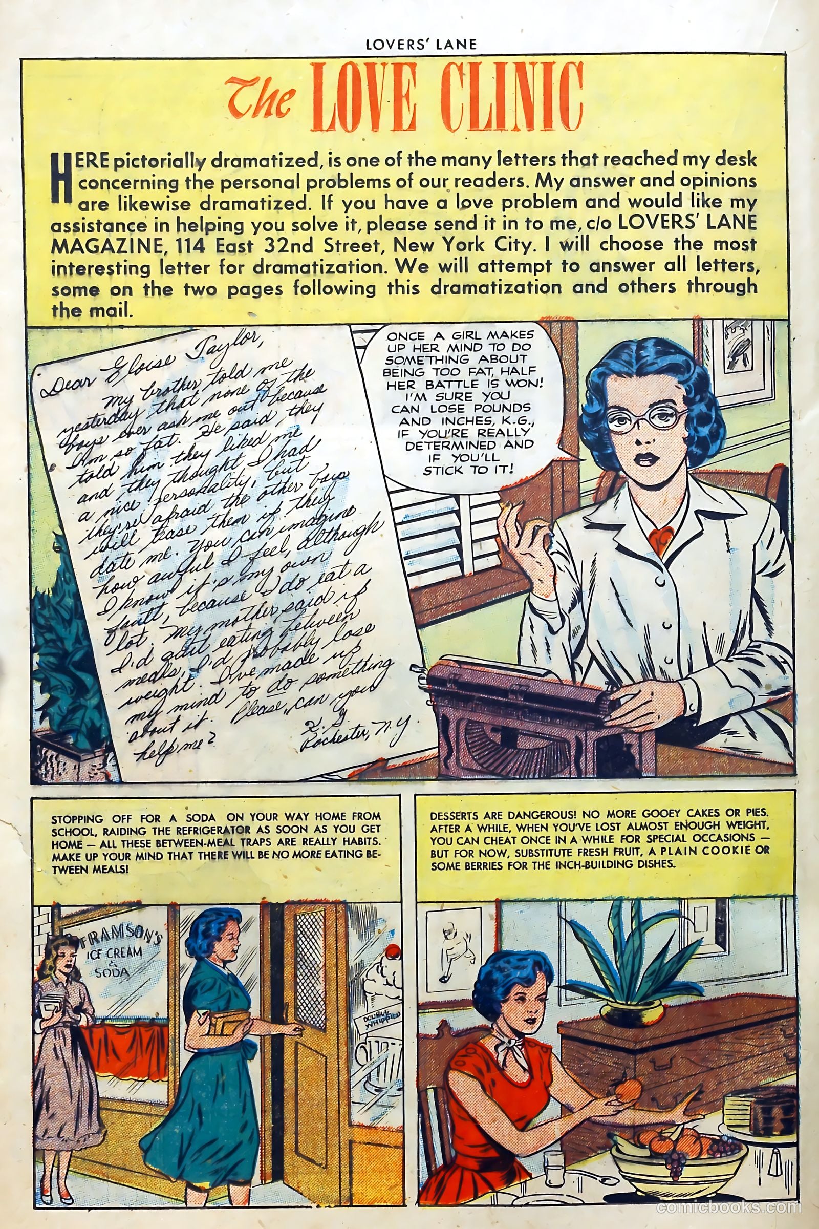 Lovers' Lane #19 (1951) — page 20 of 35