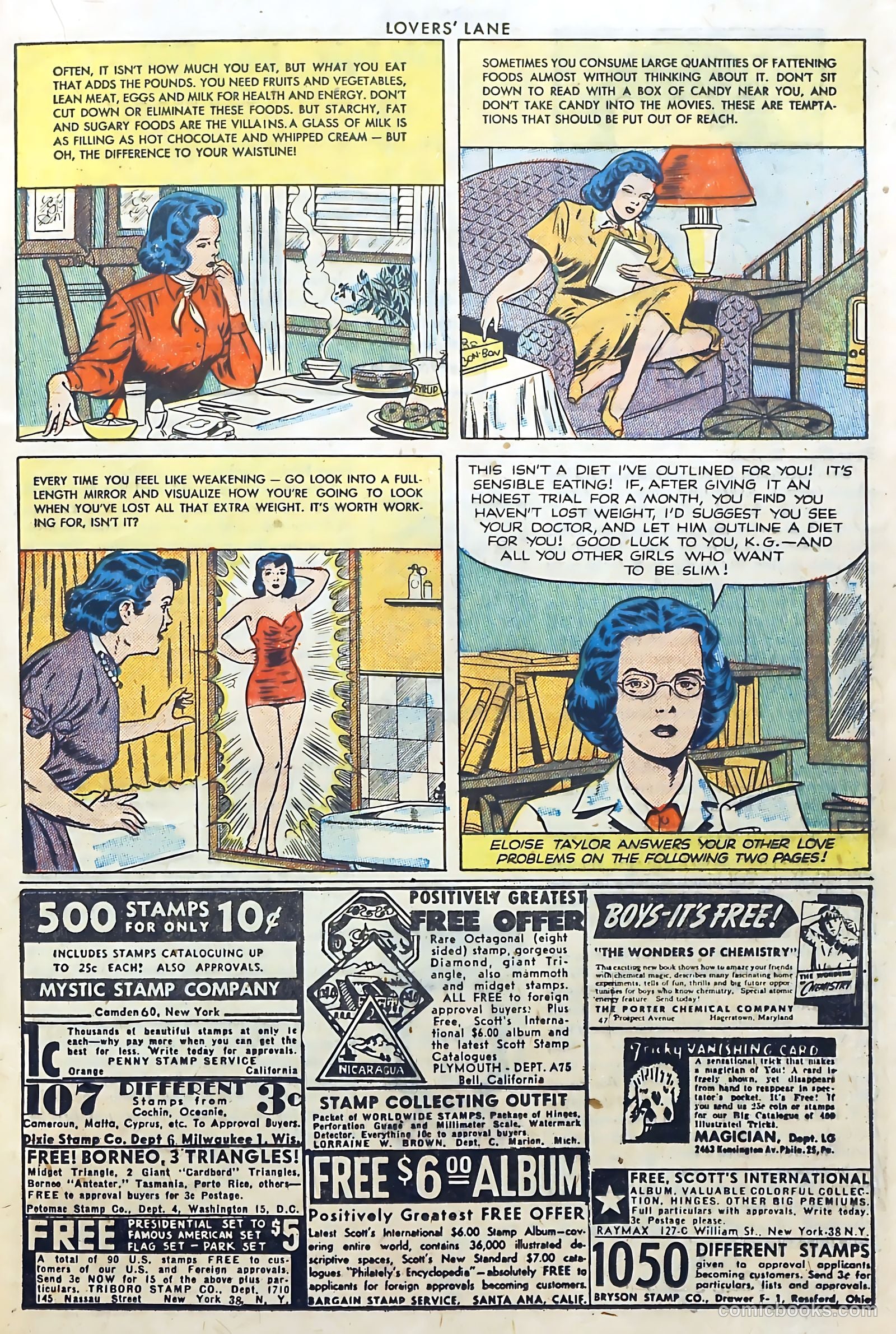 Lovers' Lane #19 (1951) — page 21 of 35