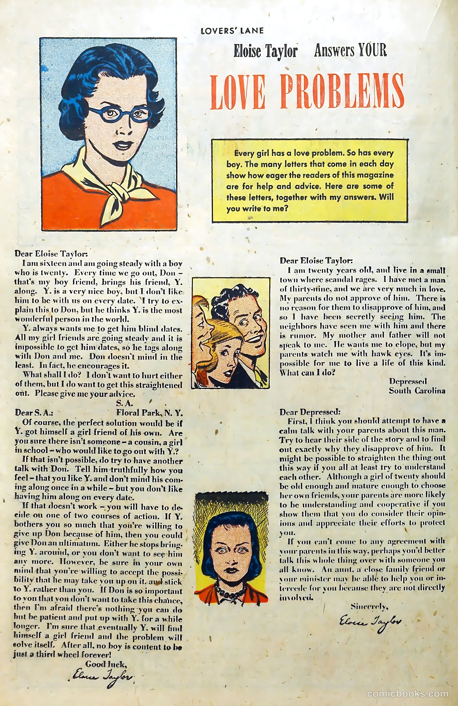 Lovers' Lane #19 (1951) — page 22 of 35