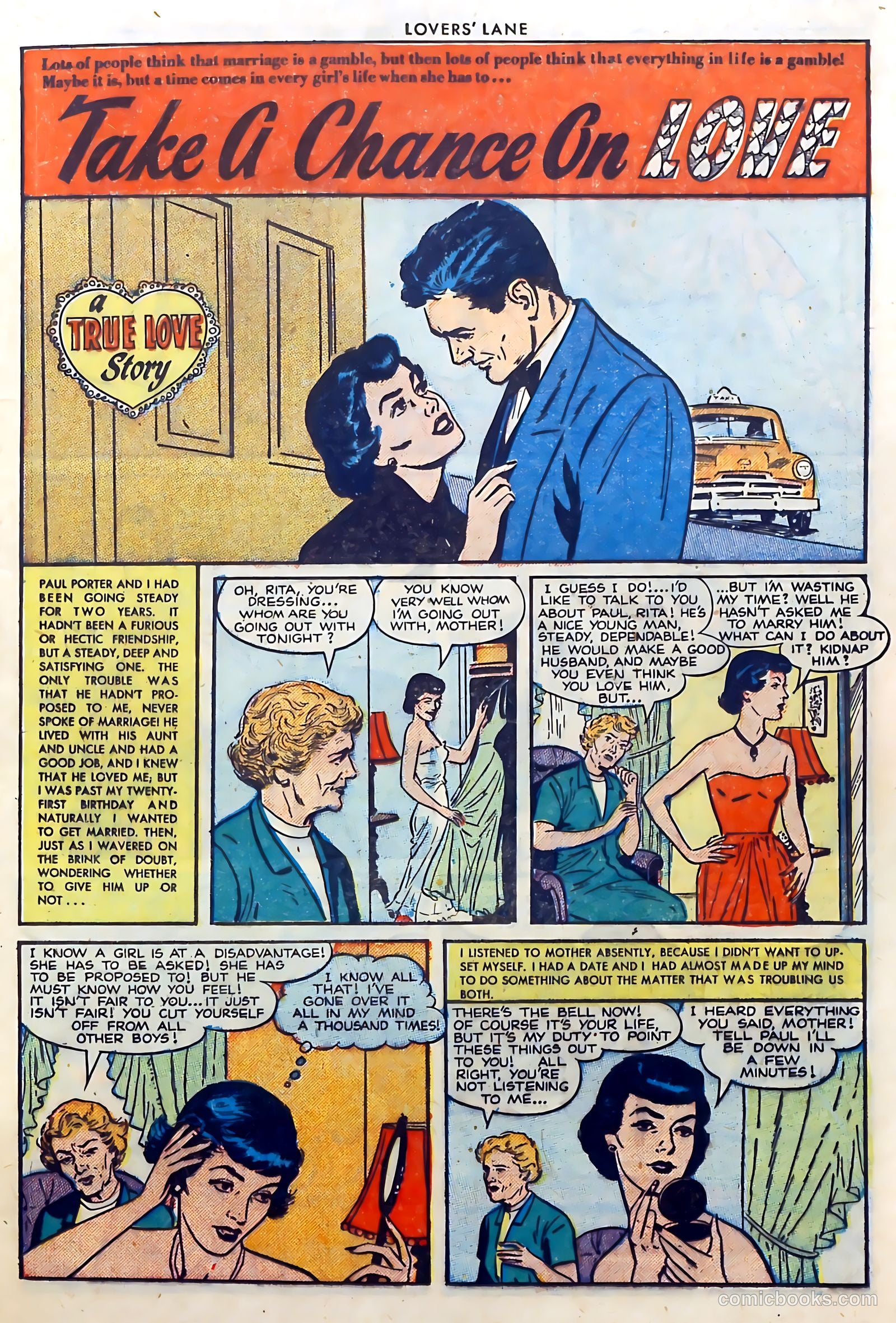 Lovers' Lane #19 (1951) — page 25 of 35