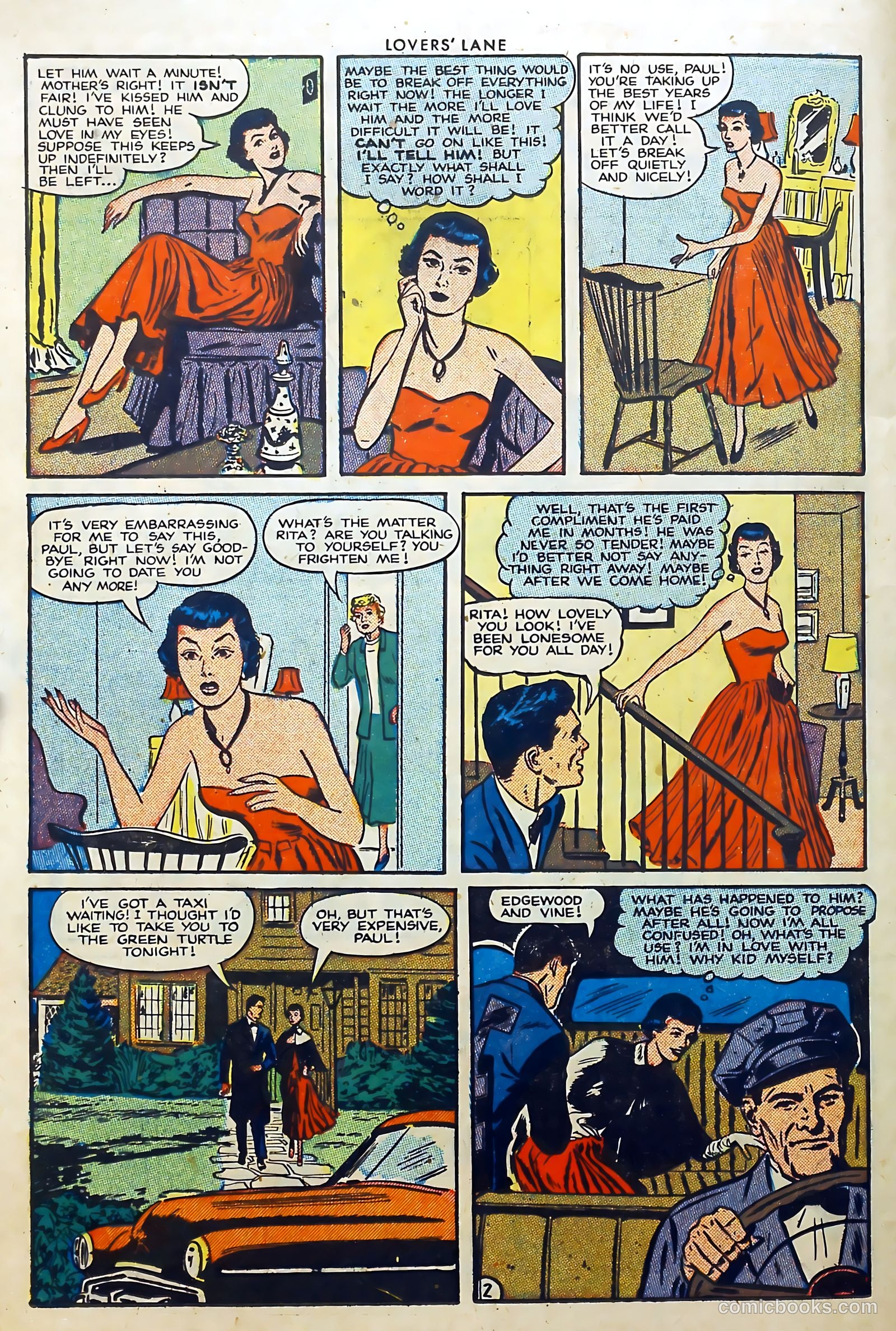 Lovers' Lane #19 (1951) — page 26 of 35