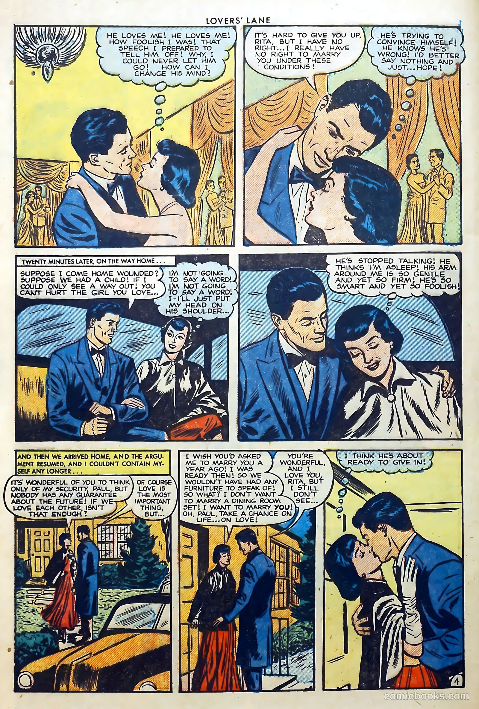 Lovers' Lane #19 (1951) — page 28 of 35