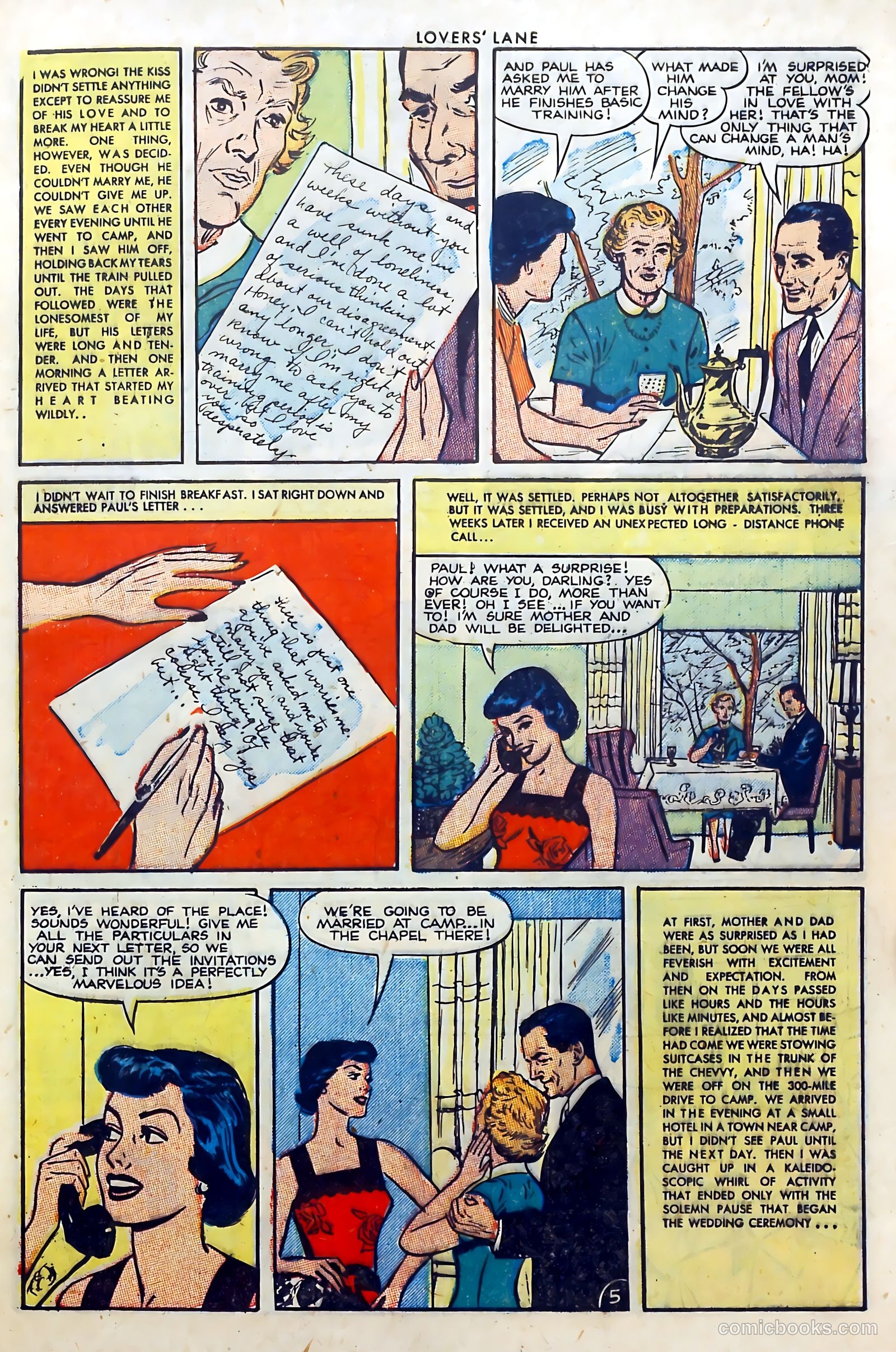 Lovers' Lane #19 (1951) — page 29 of 35
