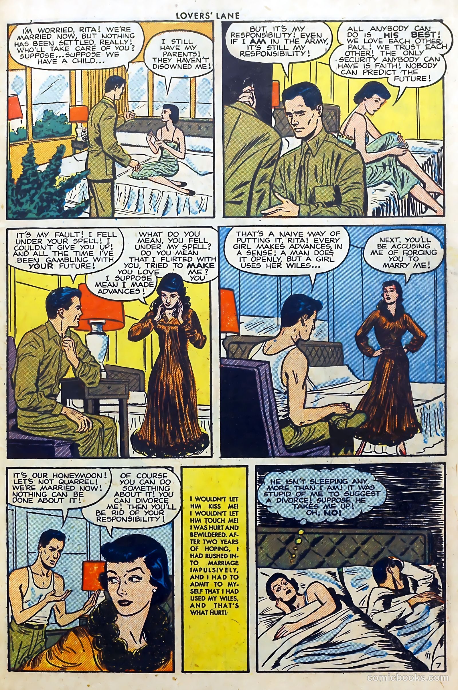 Lovers' Lane #19 (1951) — page 31 of 35