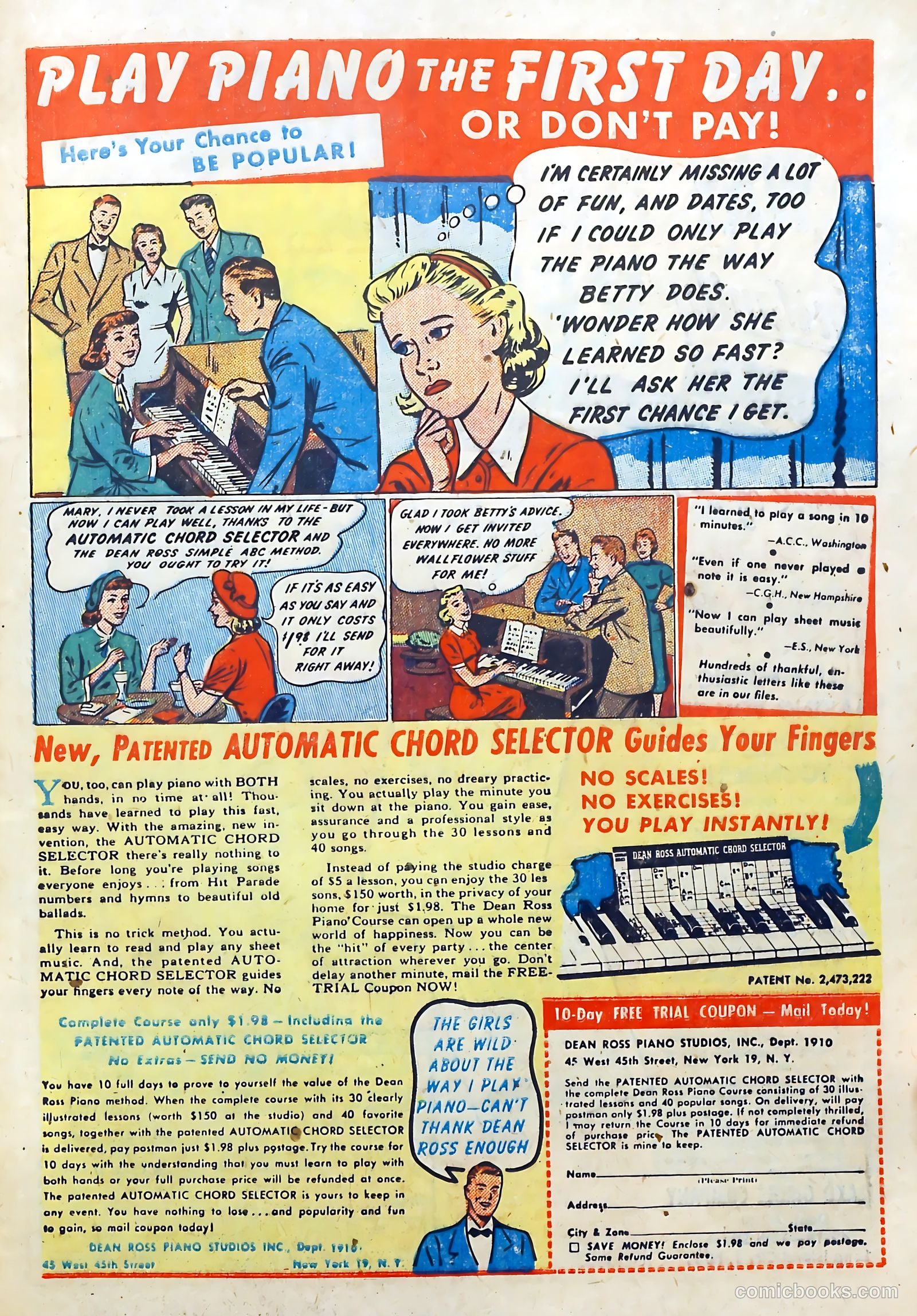 Lovers' Lane #19 (1951) — page 33 of 35