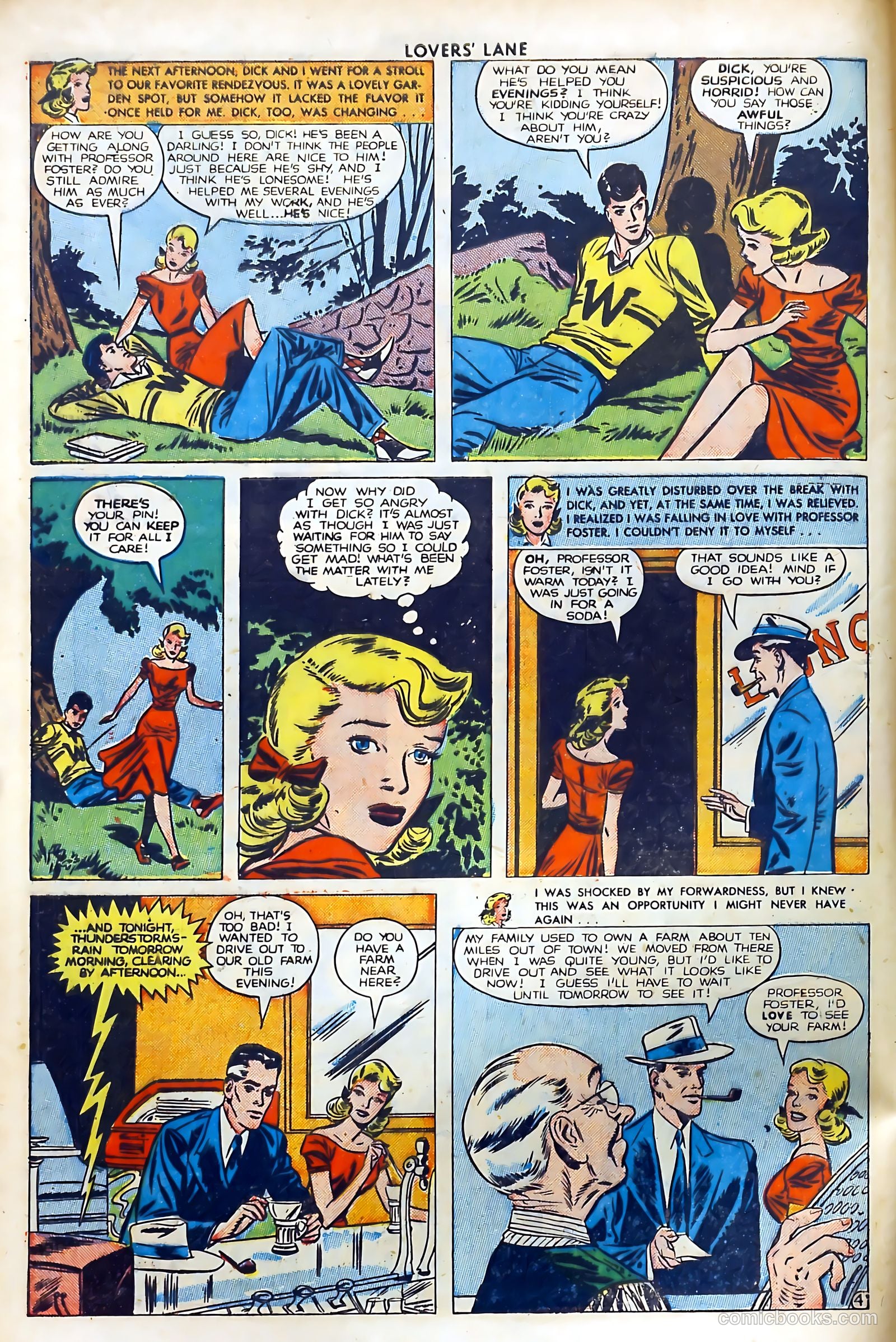Lovers' Lane #2 (1949) — page 6 of 53