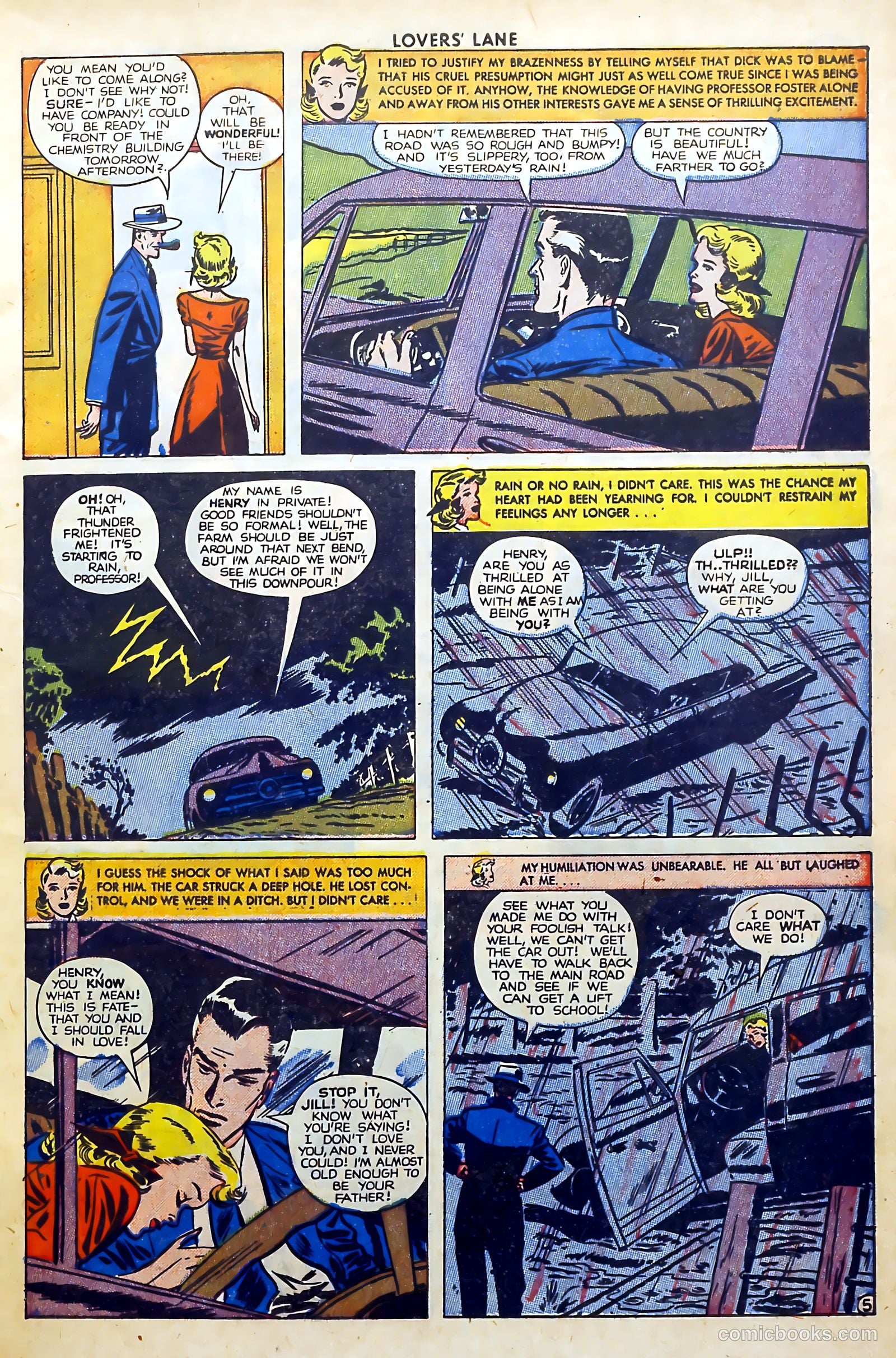 Lovers' Lane #2 (1949) — page 7 of 53