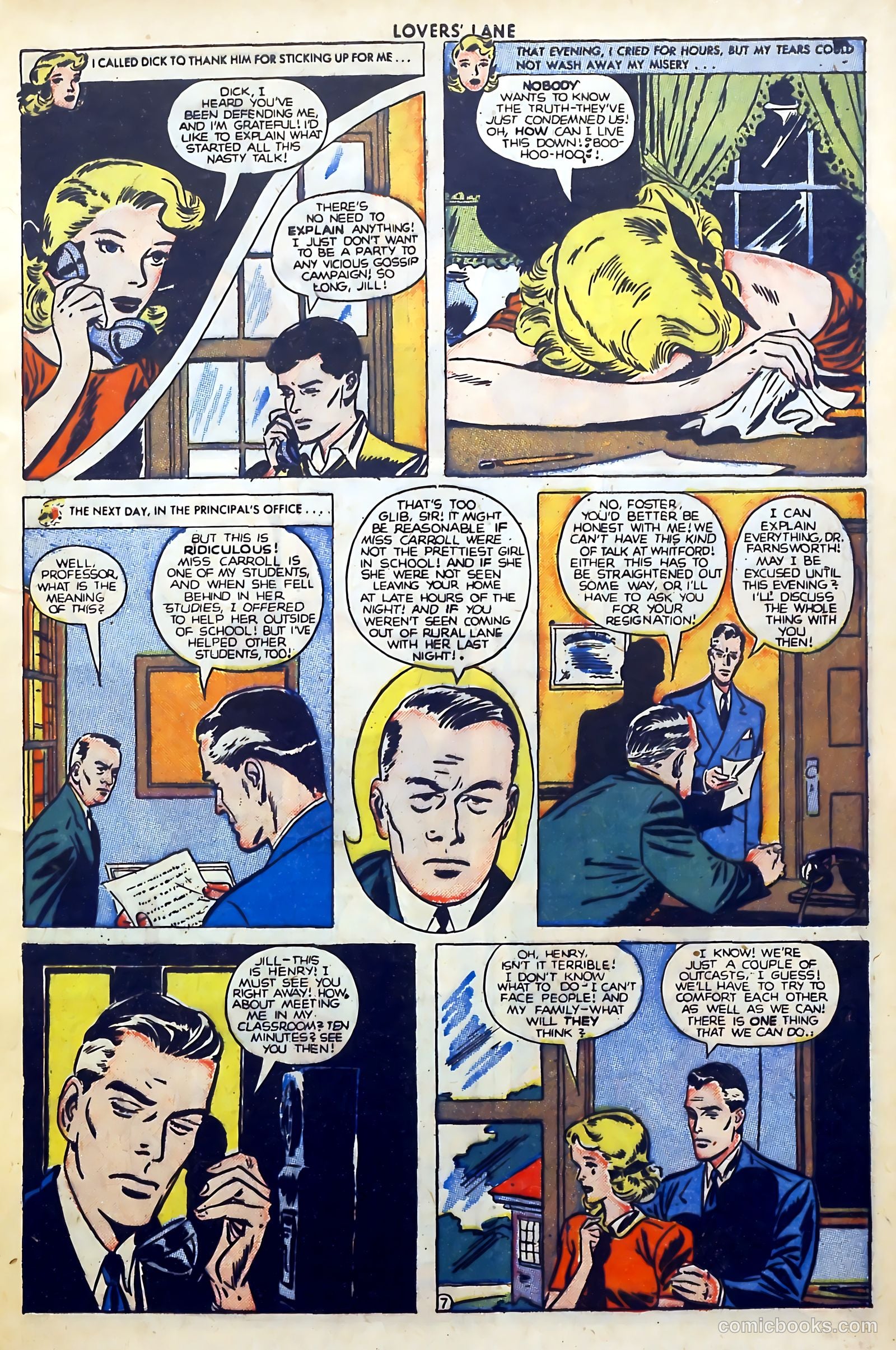 Lovers' Lane #2 (1949) — page 9 of 53