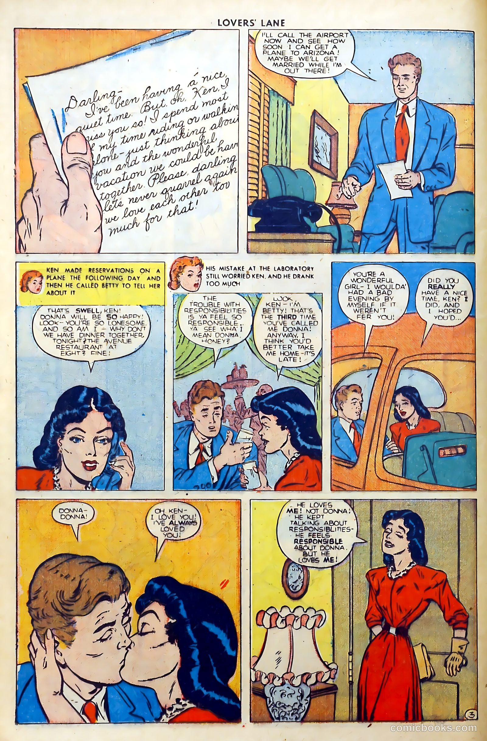 Lovers' Lane #2 (1949) — page 16 of 53