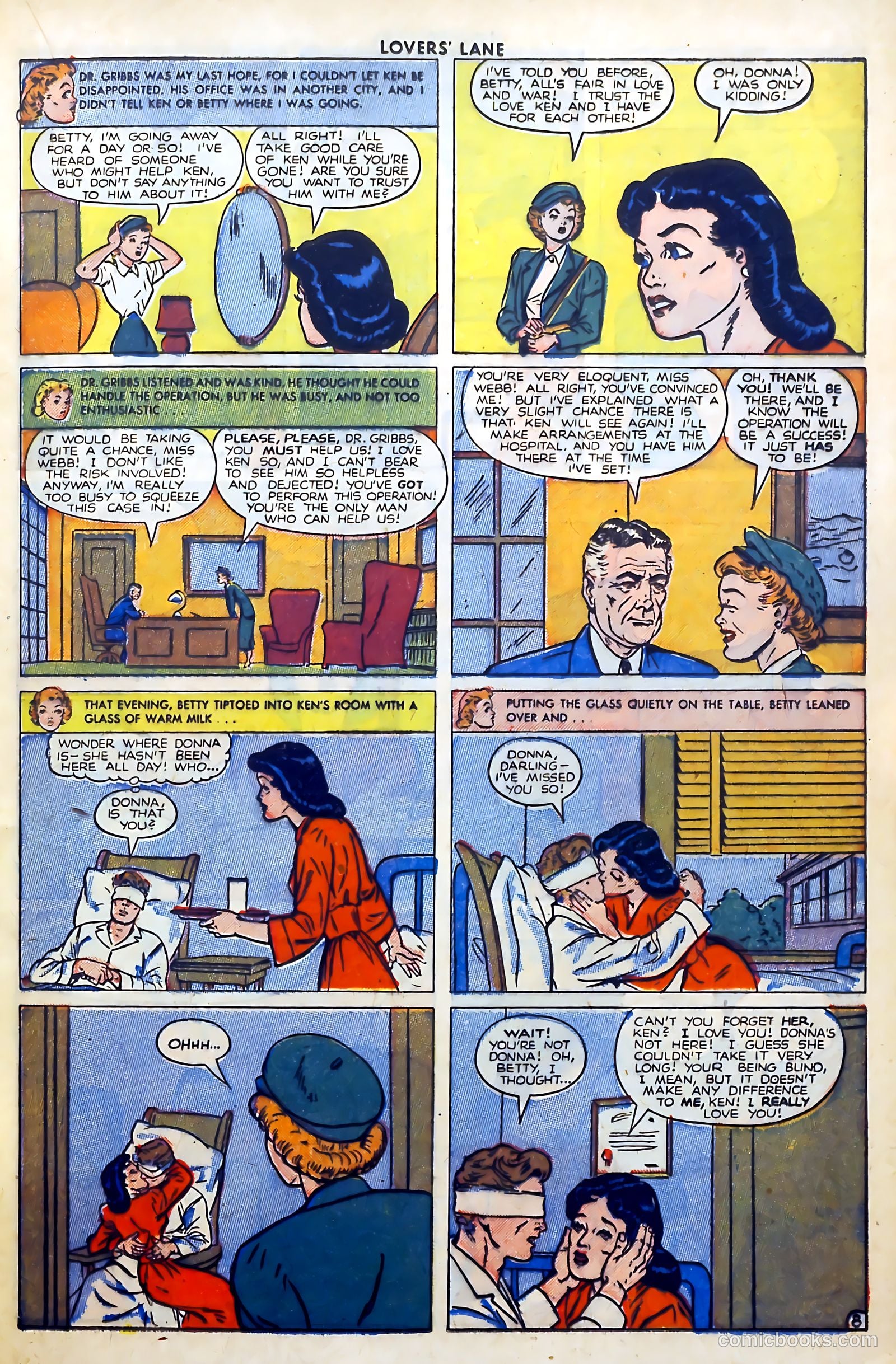 Lovers' Lane #2 (1949) — page 21 of 53
