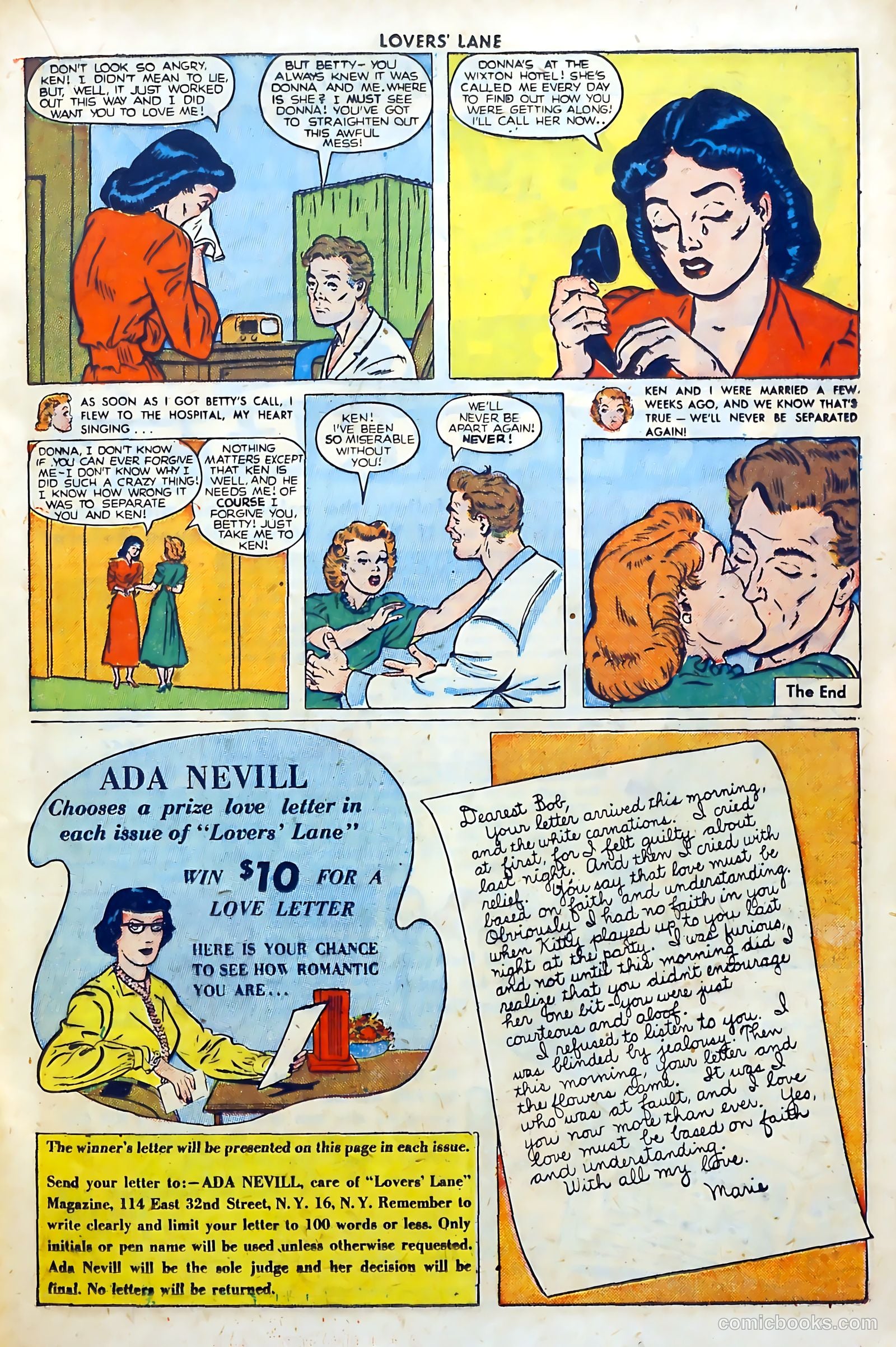 Lovers' Lane #2 (1949) — page 23 of 53