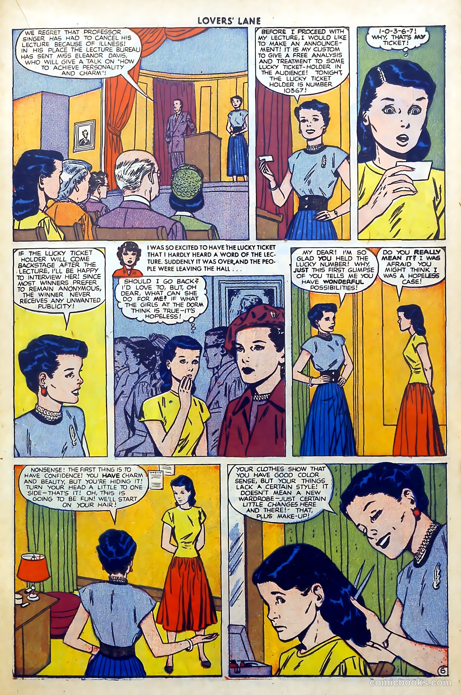 Lovers' Lane #2 (1949) — page 31 of 53
