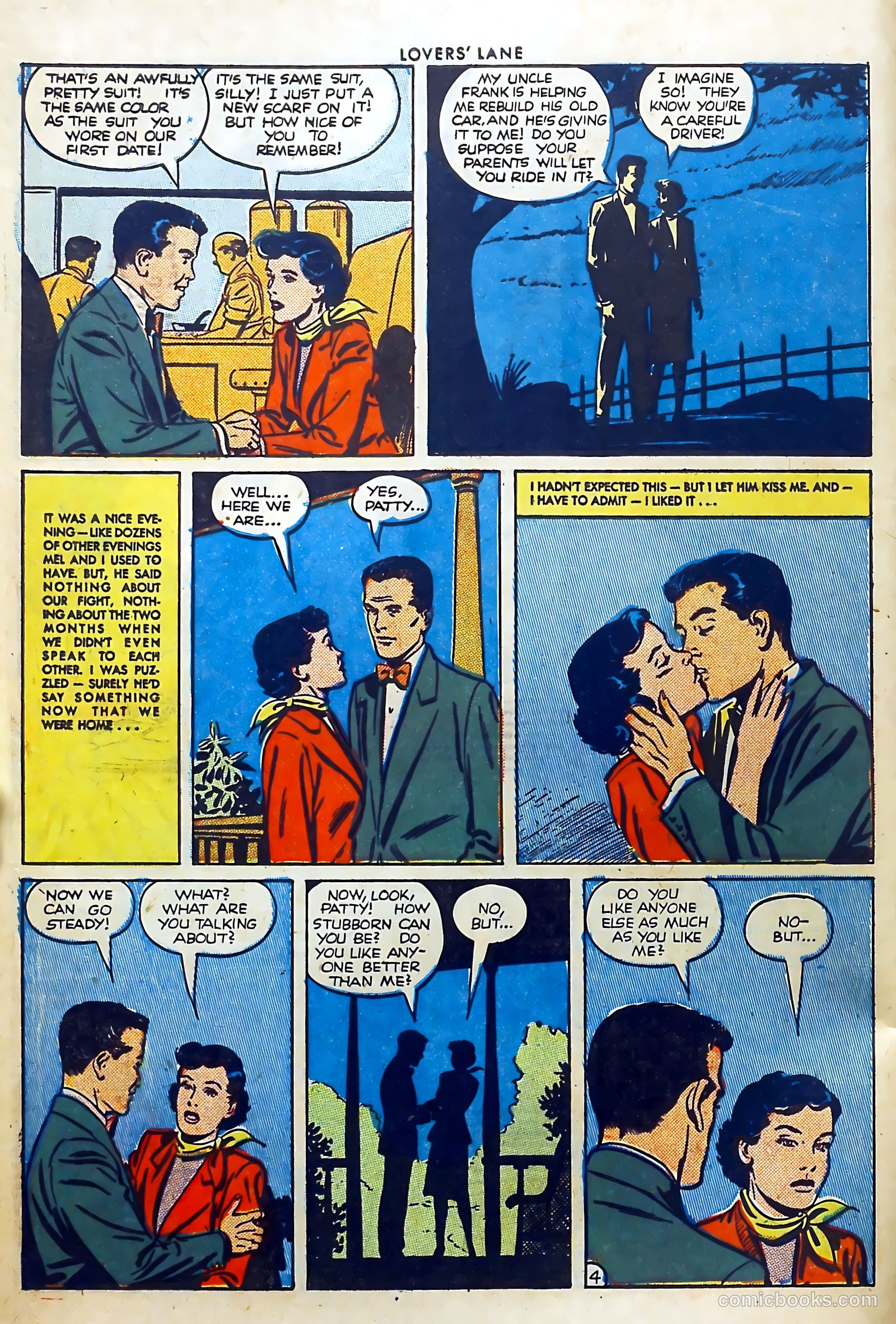Lovers' Lane #20 (1952) — page 6 of 37