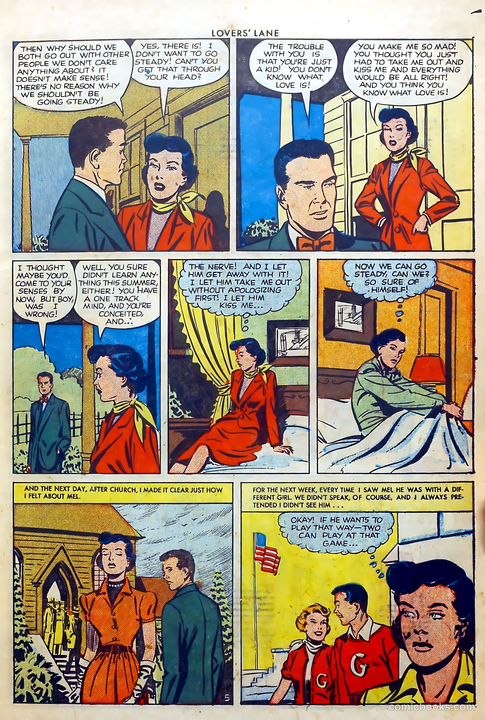 Lovers' Lane #20 (1952) — page 7 of 37