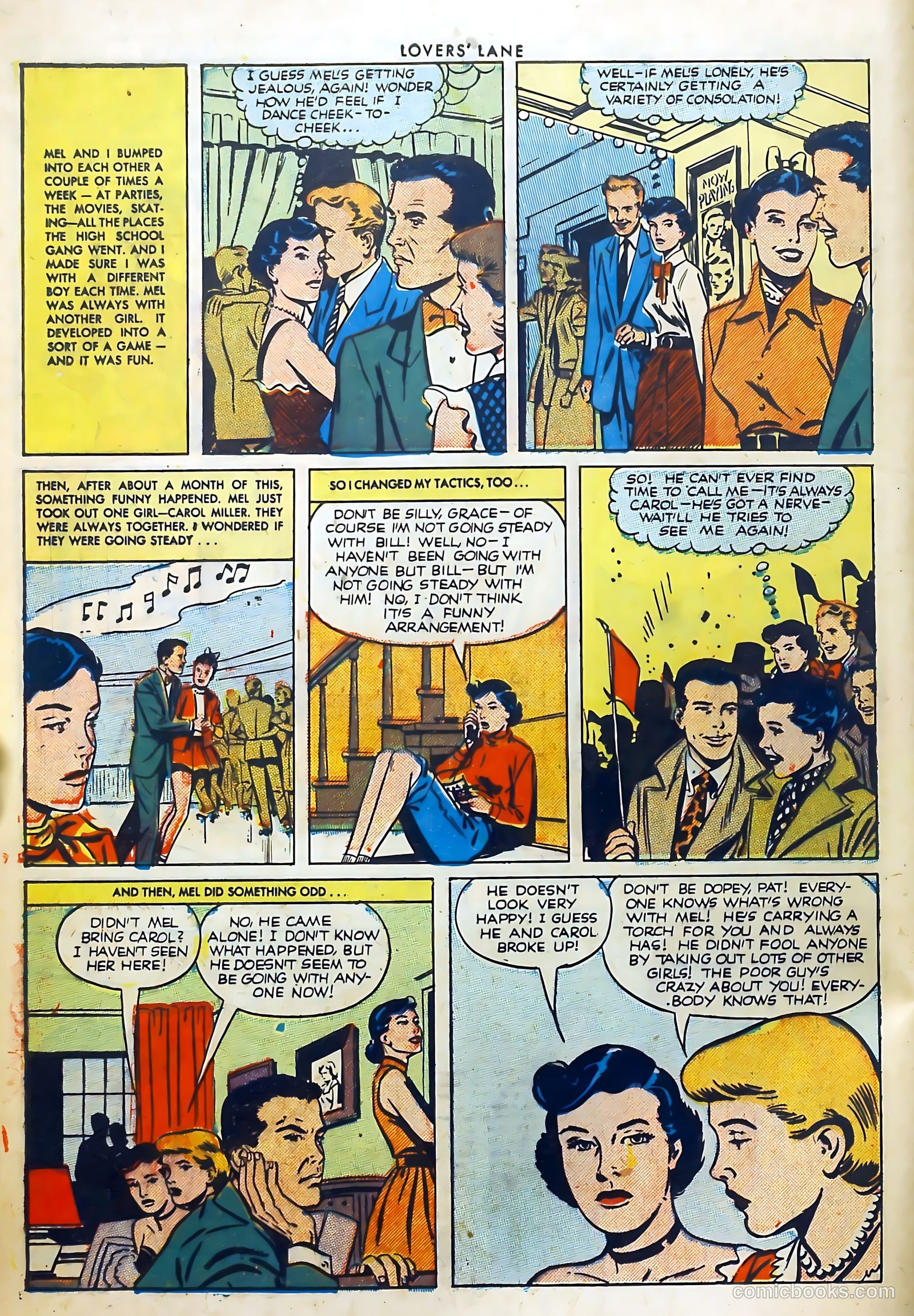 Lovers' Lane #20 (1952) — page 8 of 37