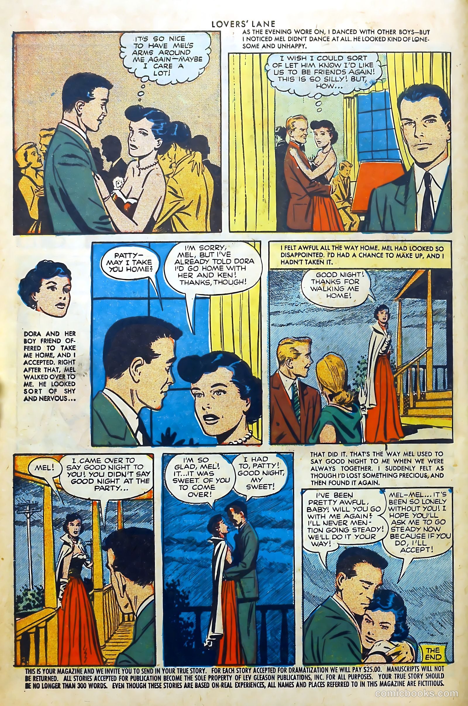 Lovers' Lane #20 (1952) — page 10 of 37