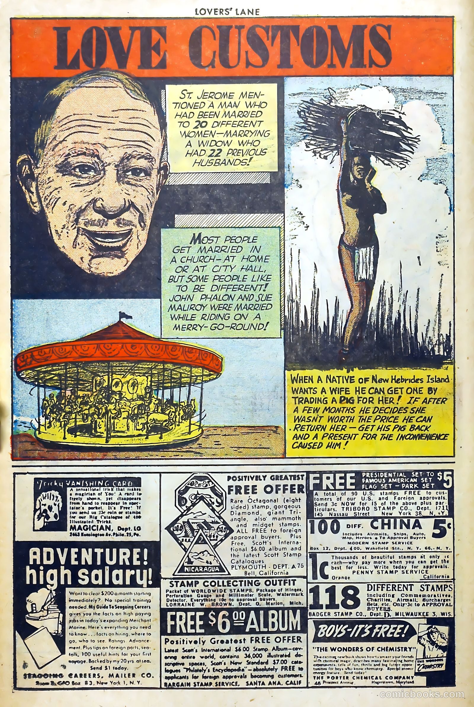Lovers' Lane #20 (1952) — page 14 of 37