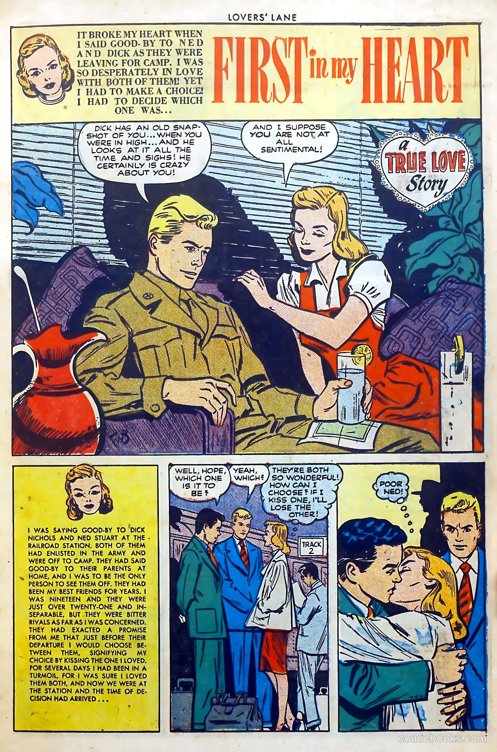 Lovers' Lane #20 (1952) — page 15 of 37