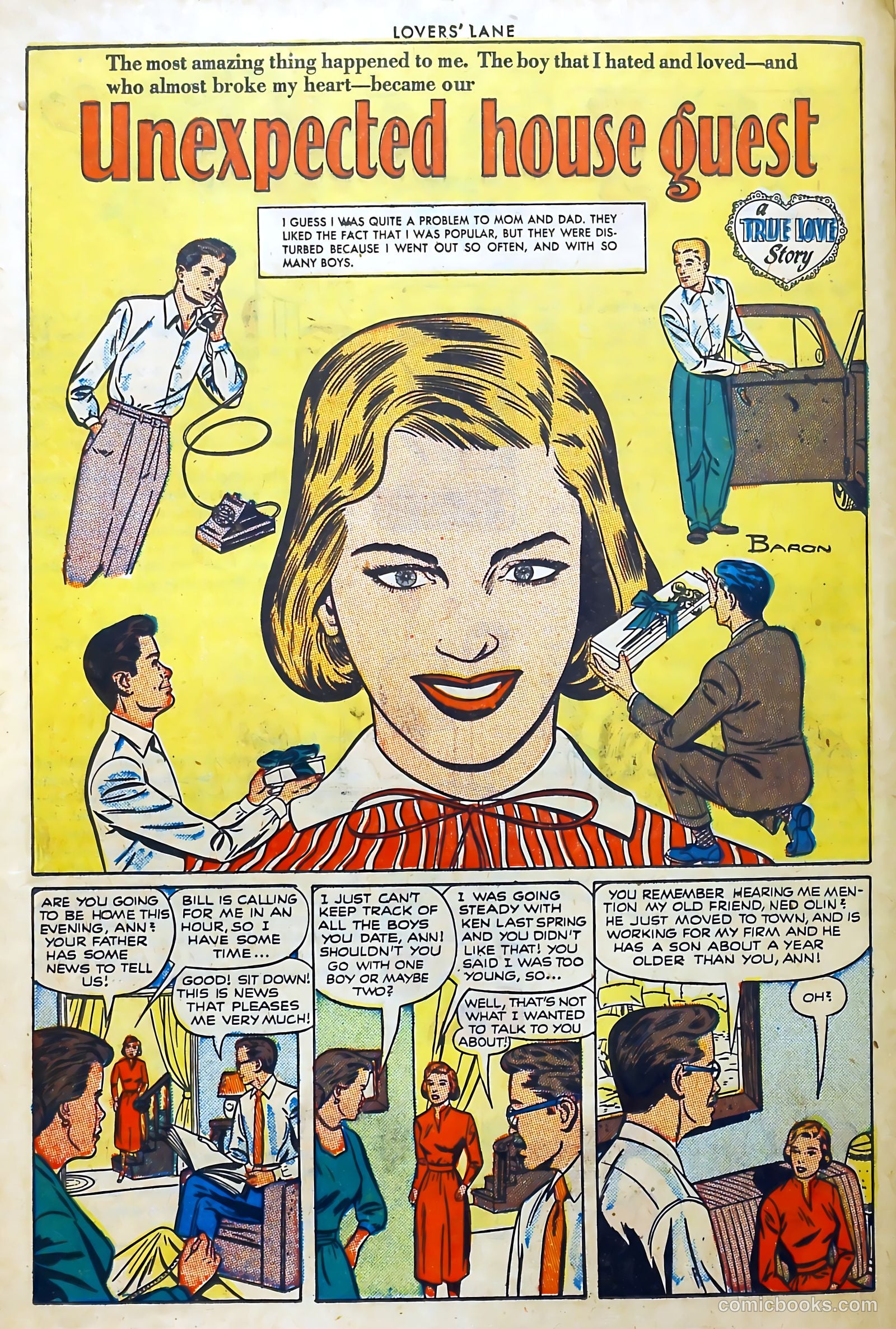 Lovers' Lane #20 (1952) — page 26 of 37