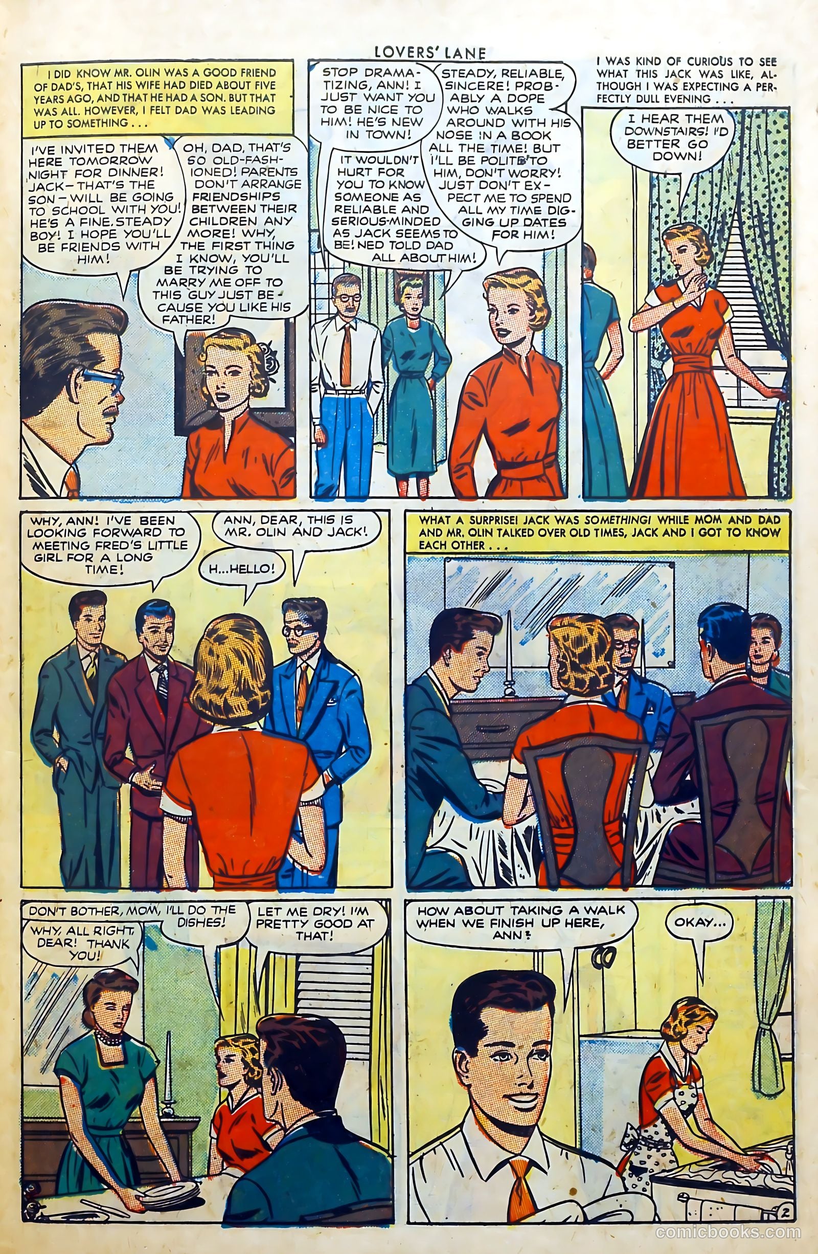 Lovers' Lane #20 (1952) — page 27 of 37