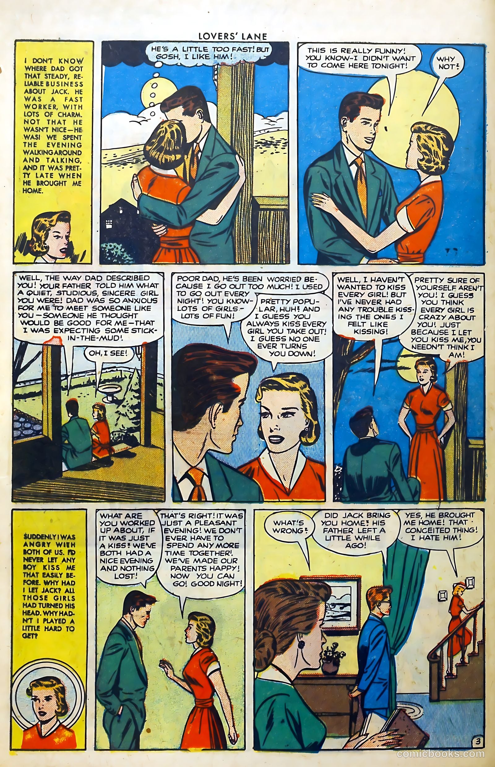 Lovers' Lane #20 (1952) — page 28 of 37