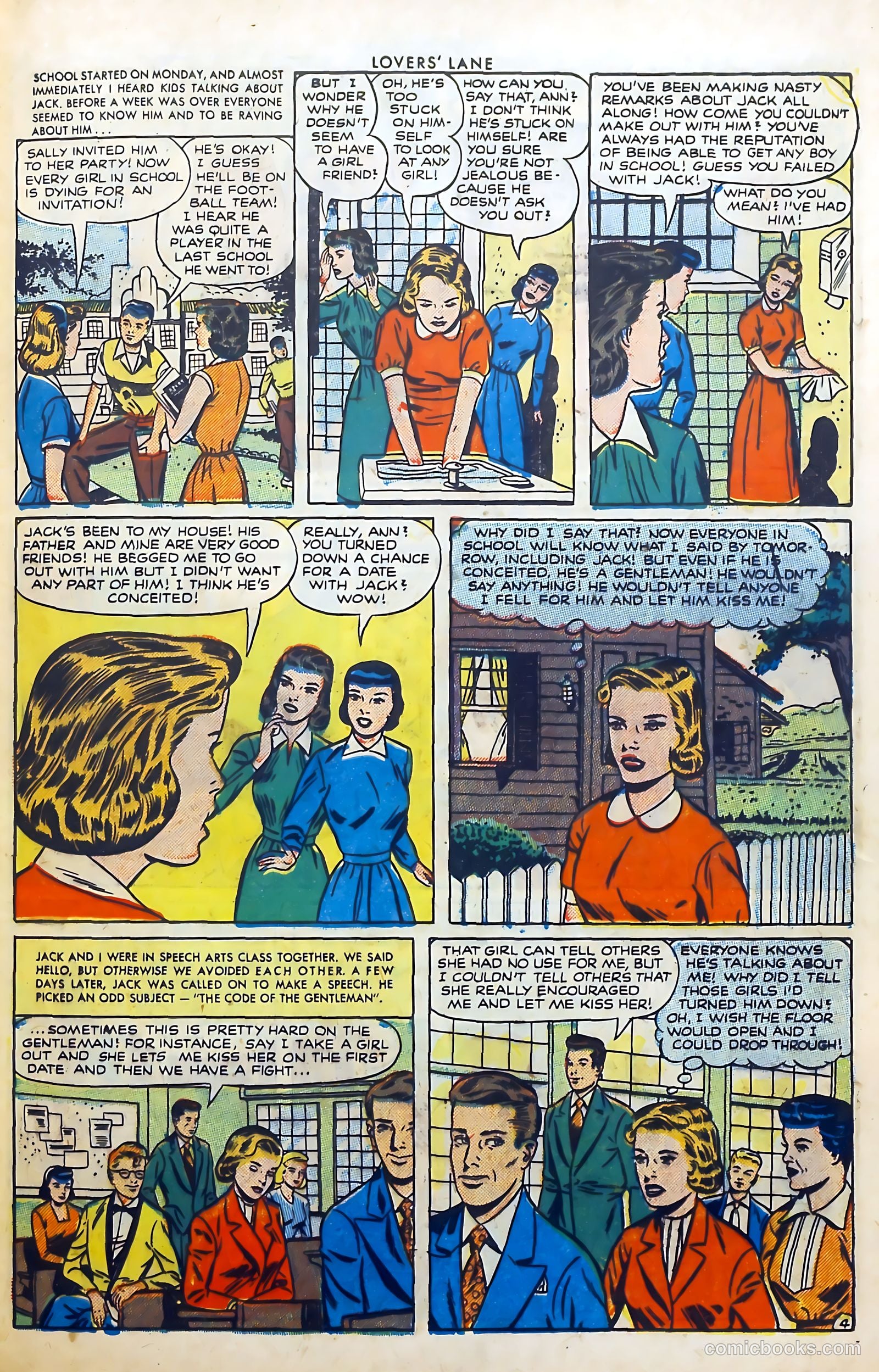 Lovers' Lane #20 (1952) — page 29 of 37