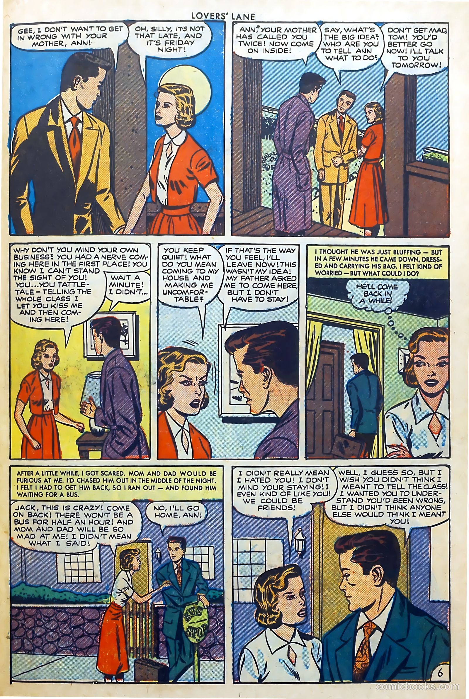 Lovers' Lane #20 (1952) — page 31 of 37