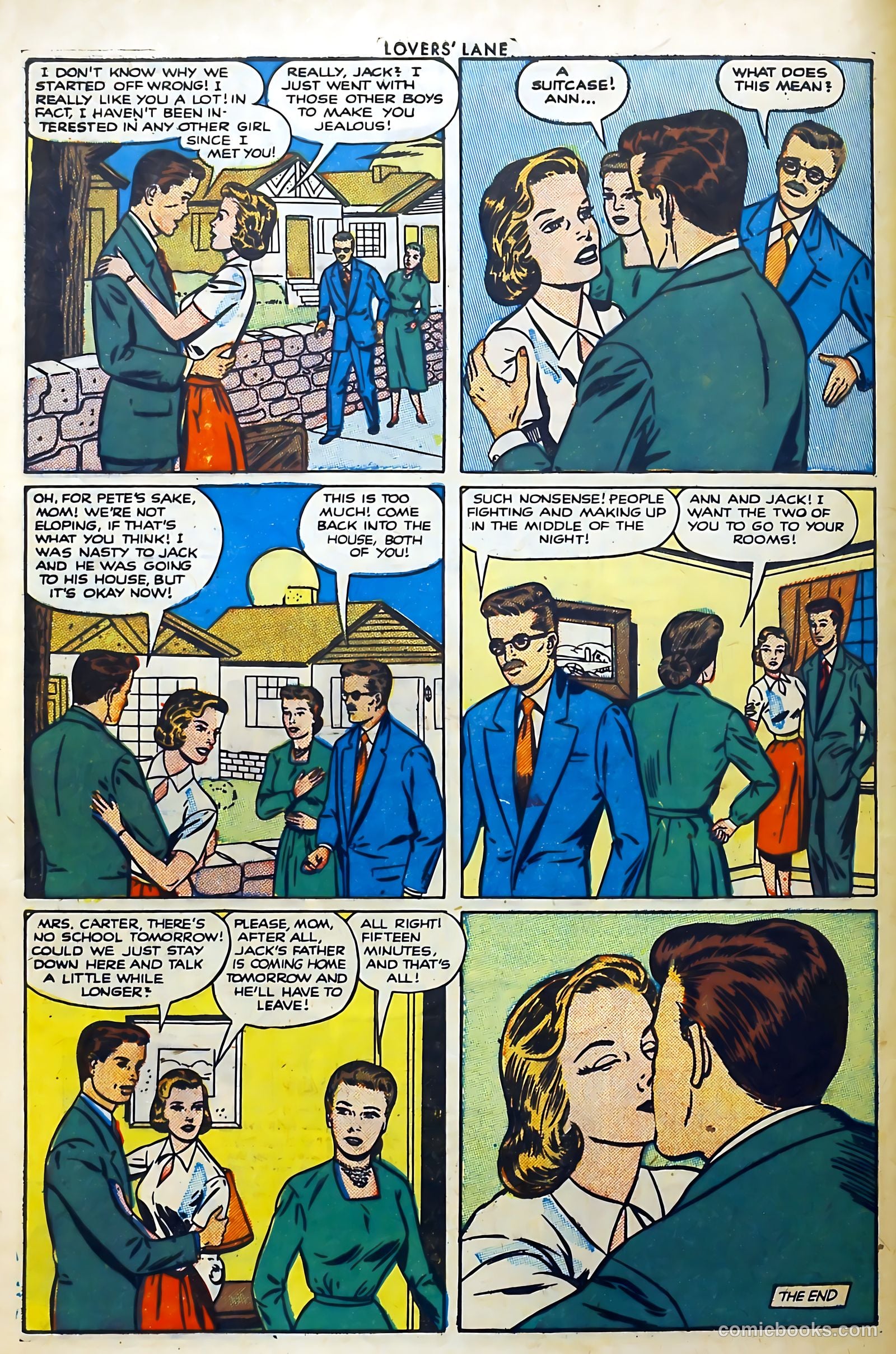 Lovers' Lane #20 (1952) — page 32 of 37