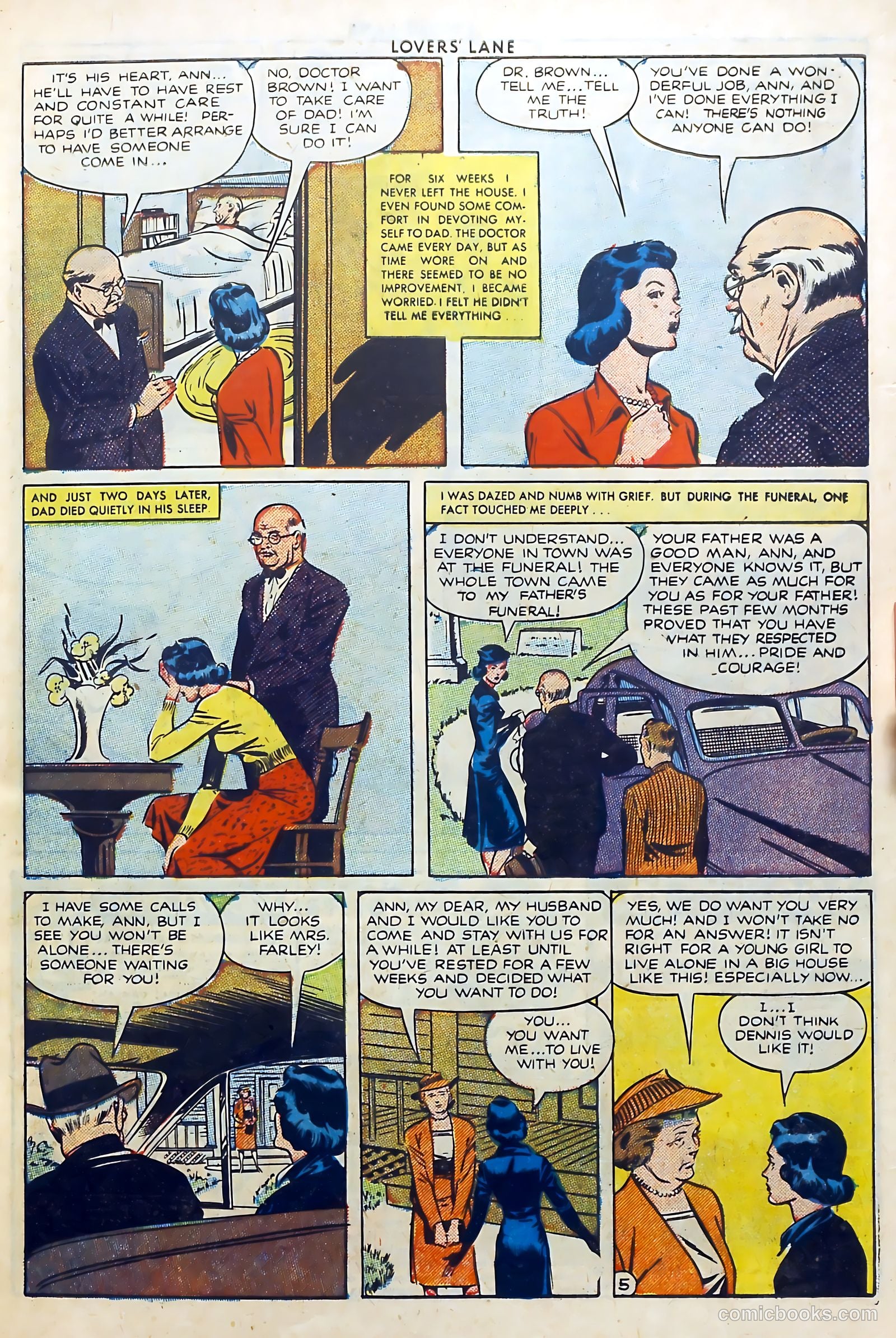 Lovers' Lane #21 (1952) — page 7 of 37