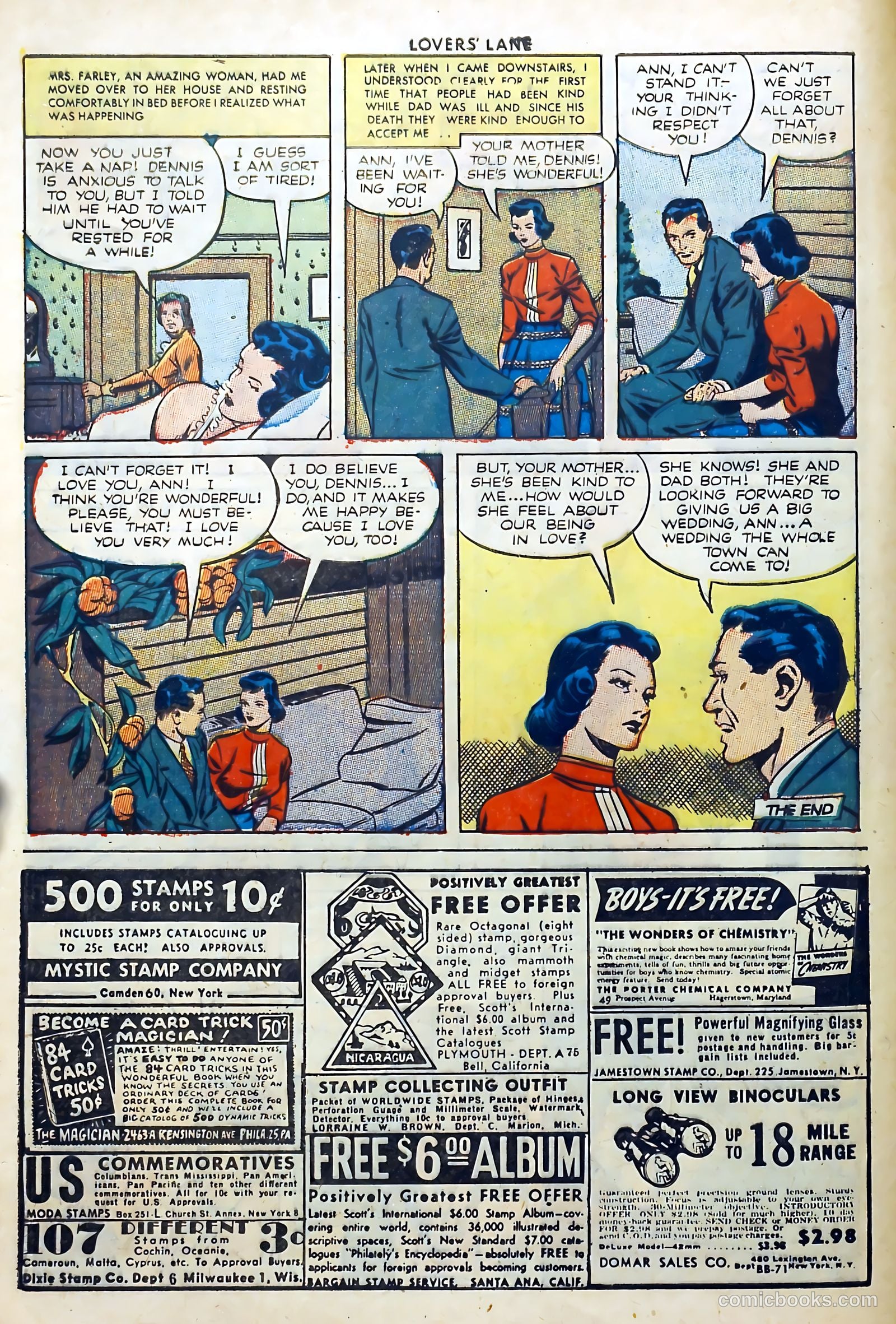 Lovers' Lane #21 (1952) — page 8 of 37