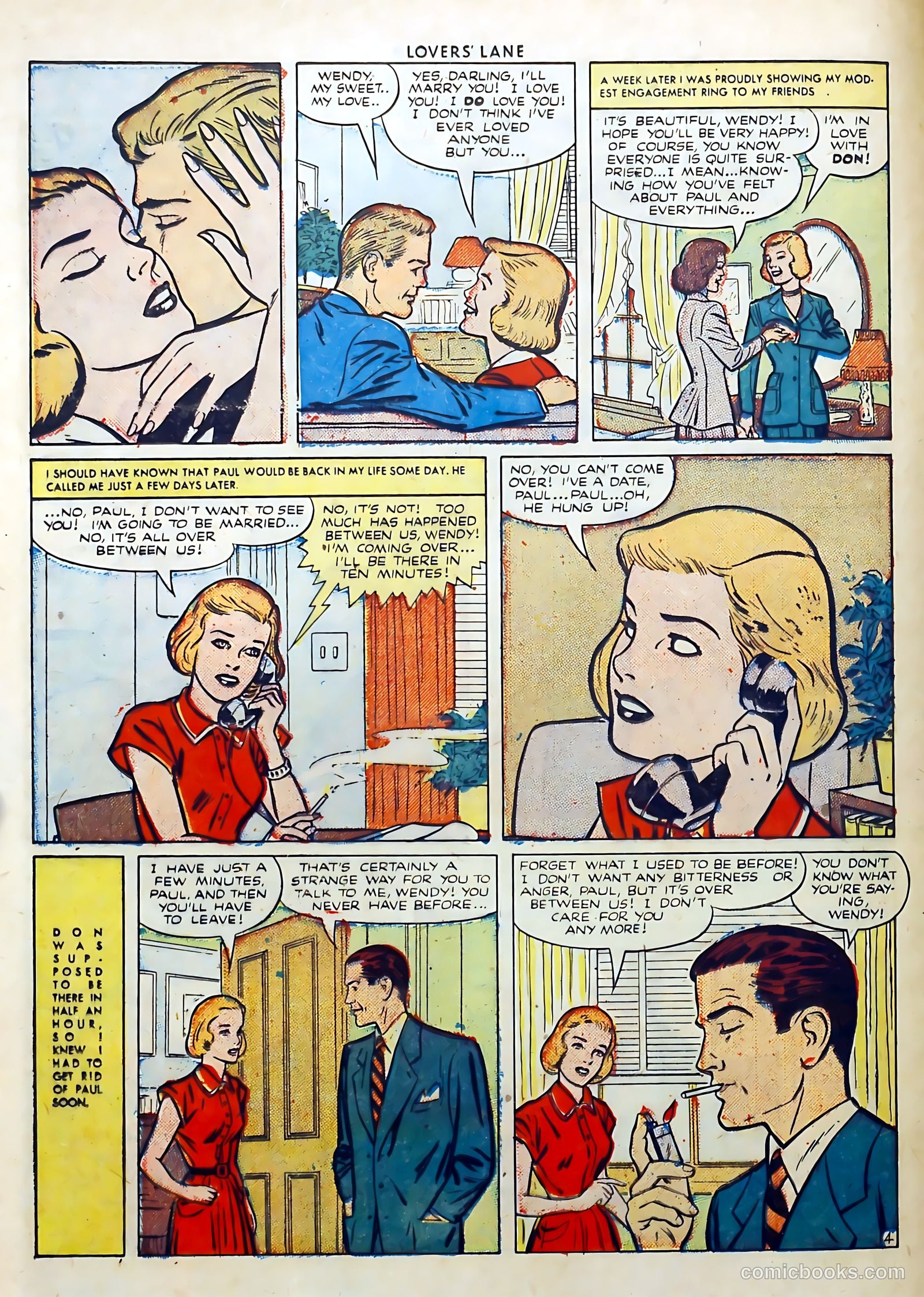 Lovers' Lane #21 (1952) — page 12 of 37