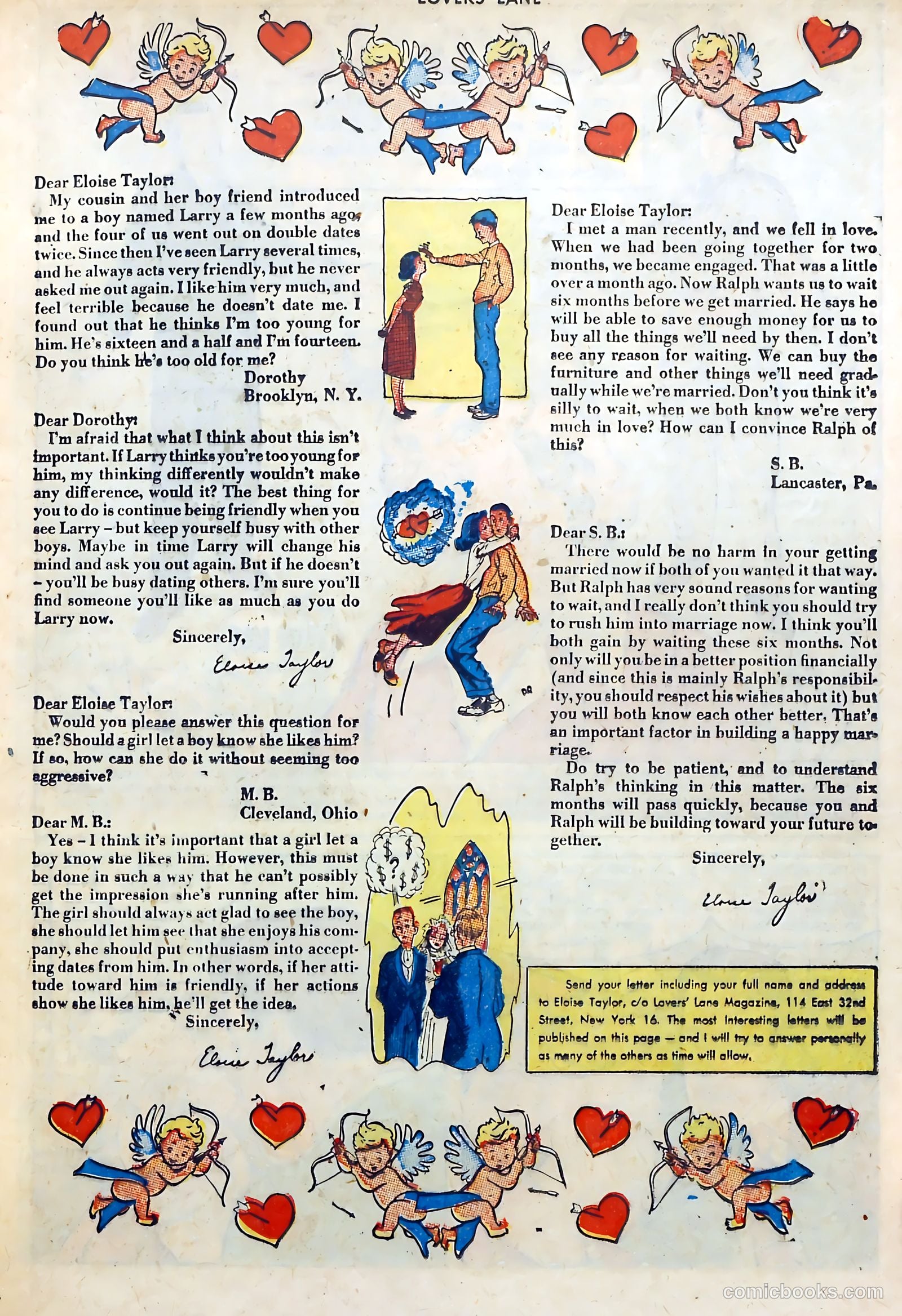Lovers' Lane #21 (1952) — page 17 of 37