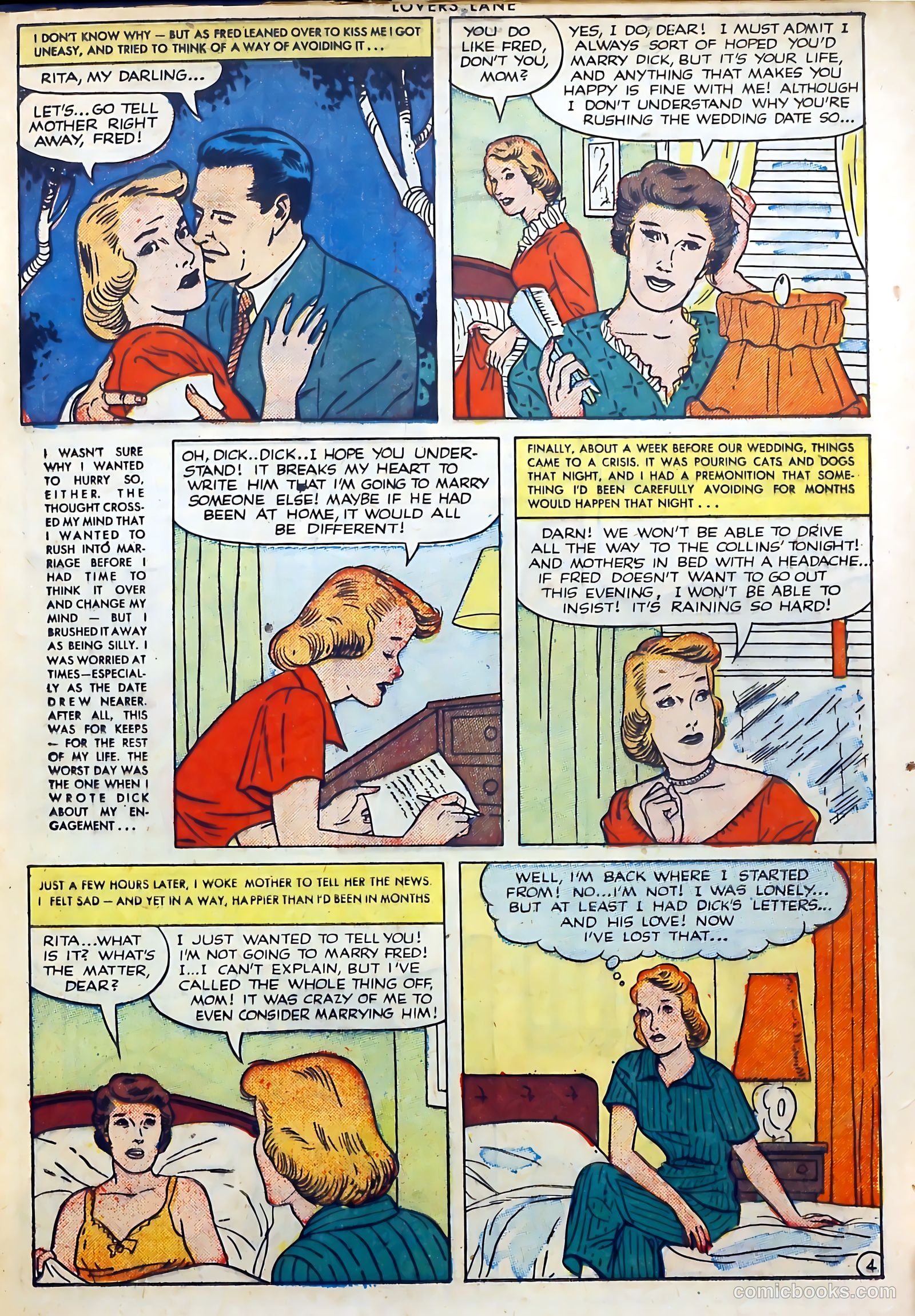 Lovers' Lane #21 (1952) — page 21 of 37