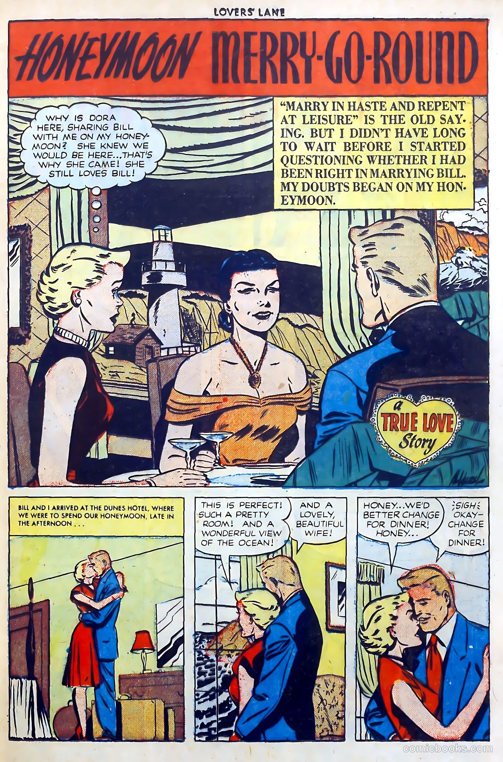 Lovers' Lane #21 (1952) — page 25 of 37