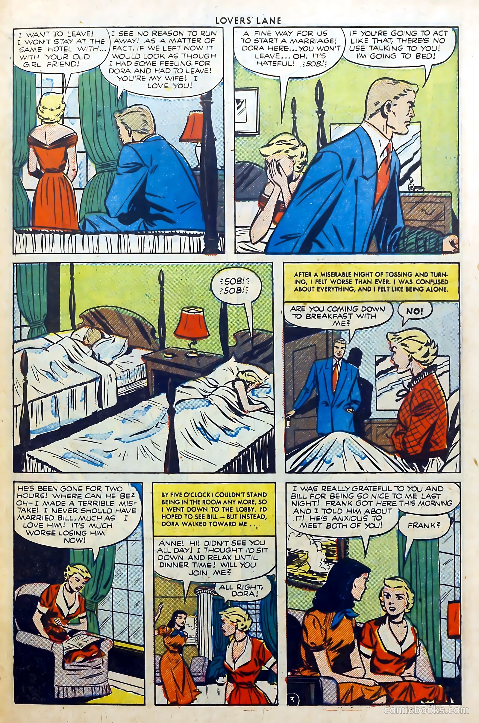 Lovers' Lane #21 (1952) — page 27 of 37