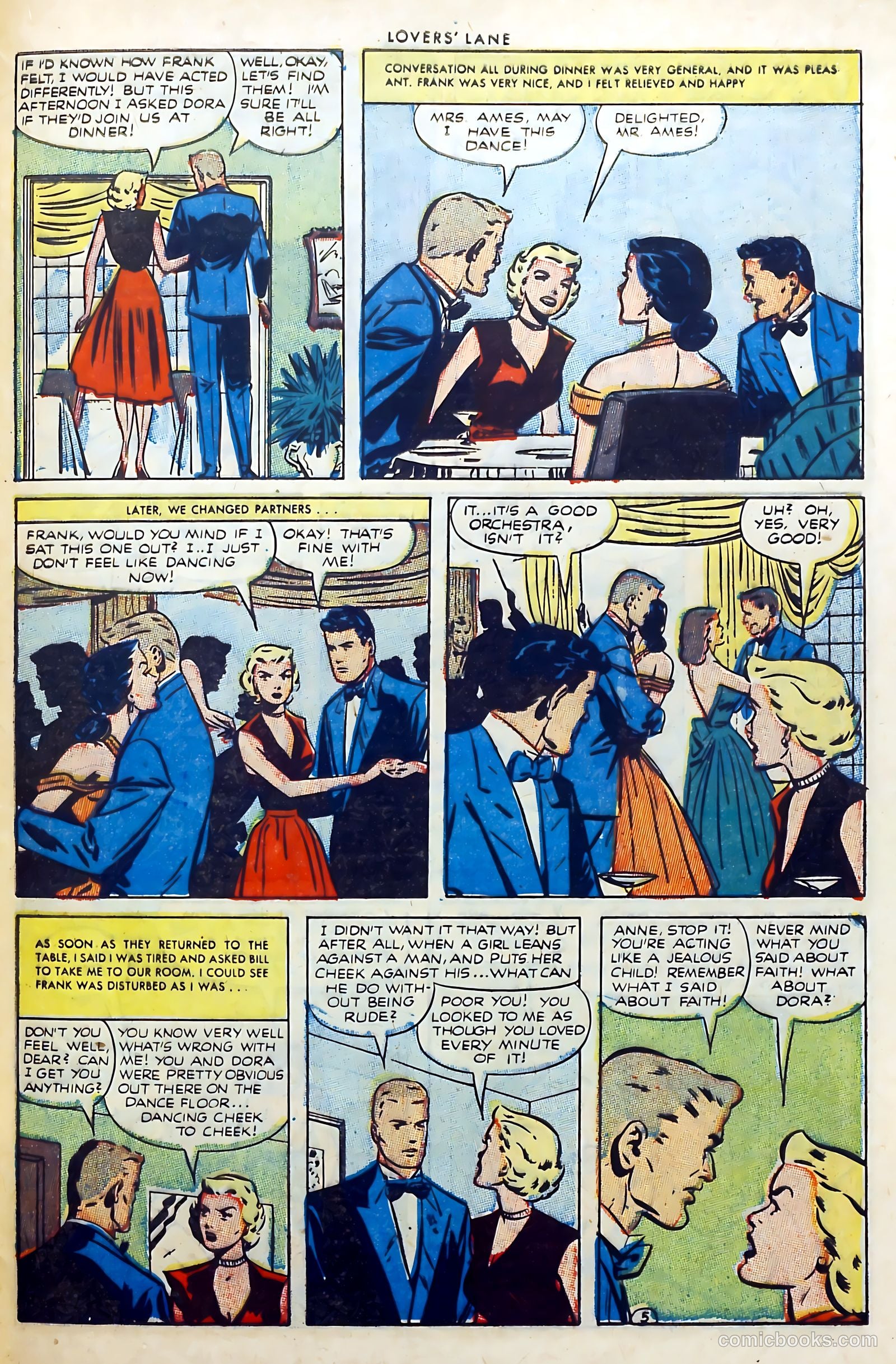 Lovers' Lane #21 (1952) — page 29 of 37