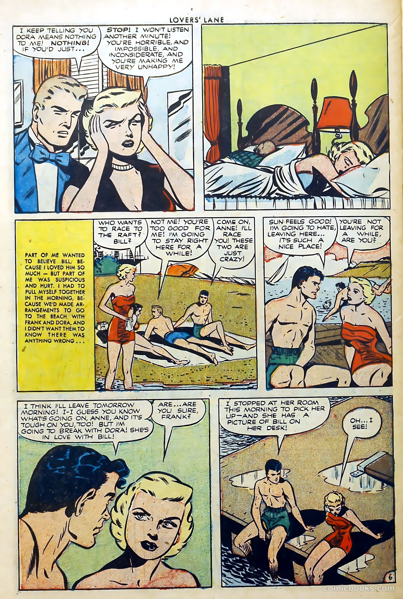 Lovers' Lane #21 (1952) — page 30 of 37