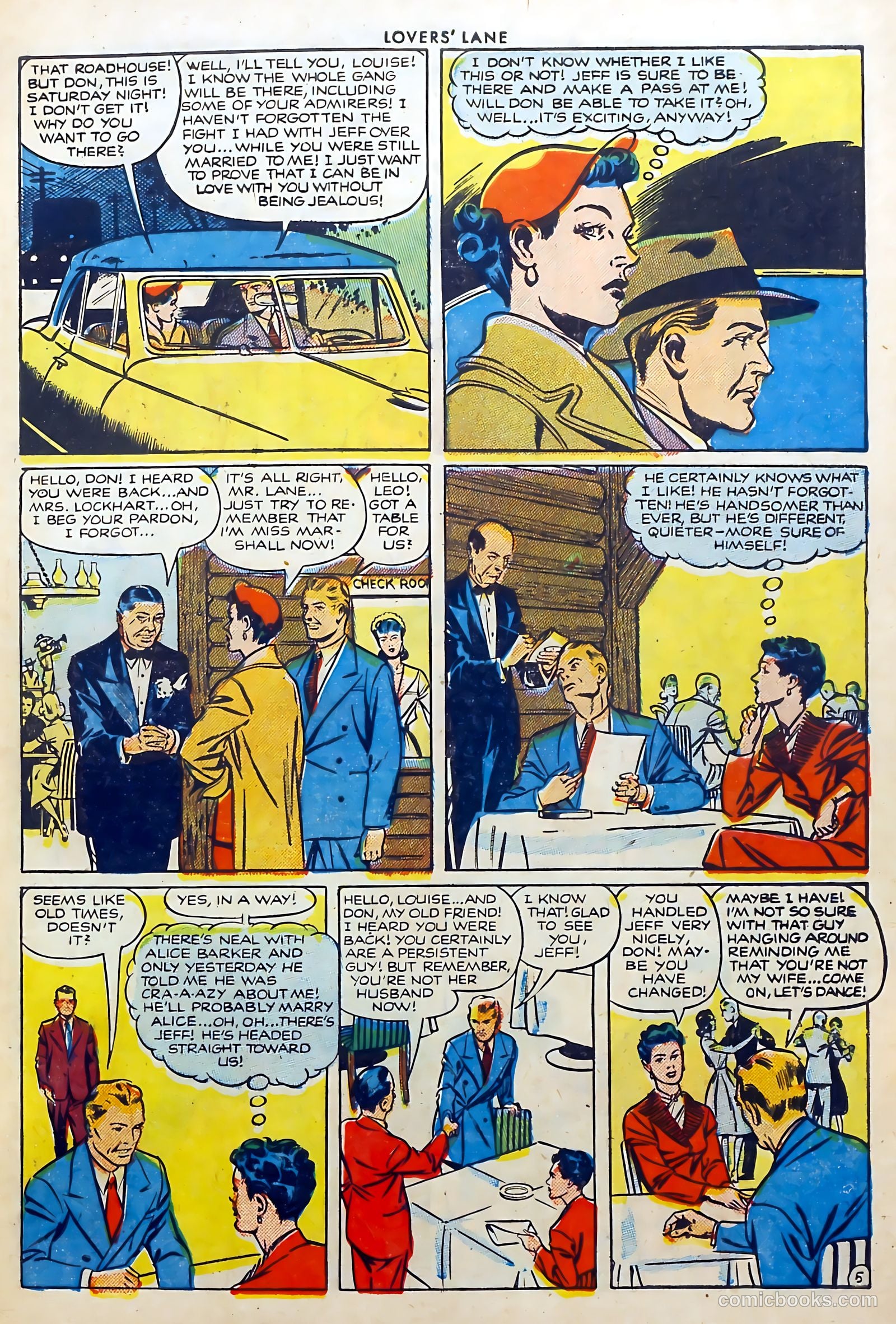 Lovers' Lane #22 (1952) — page 7 of 37
