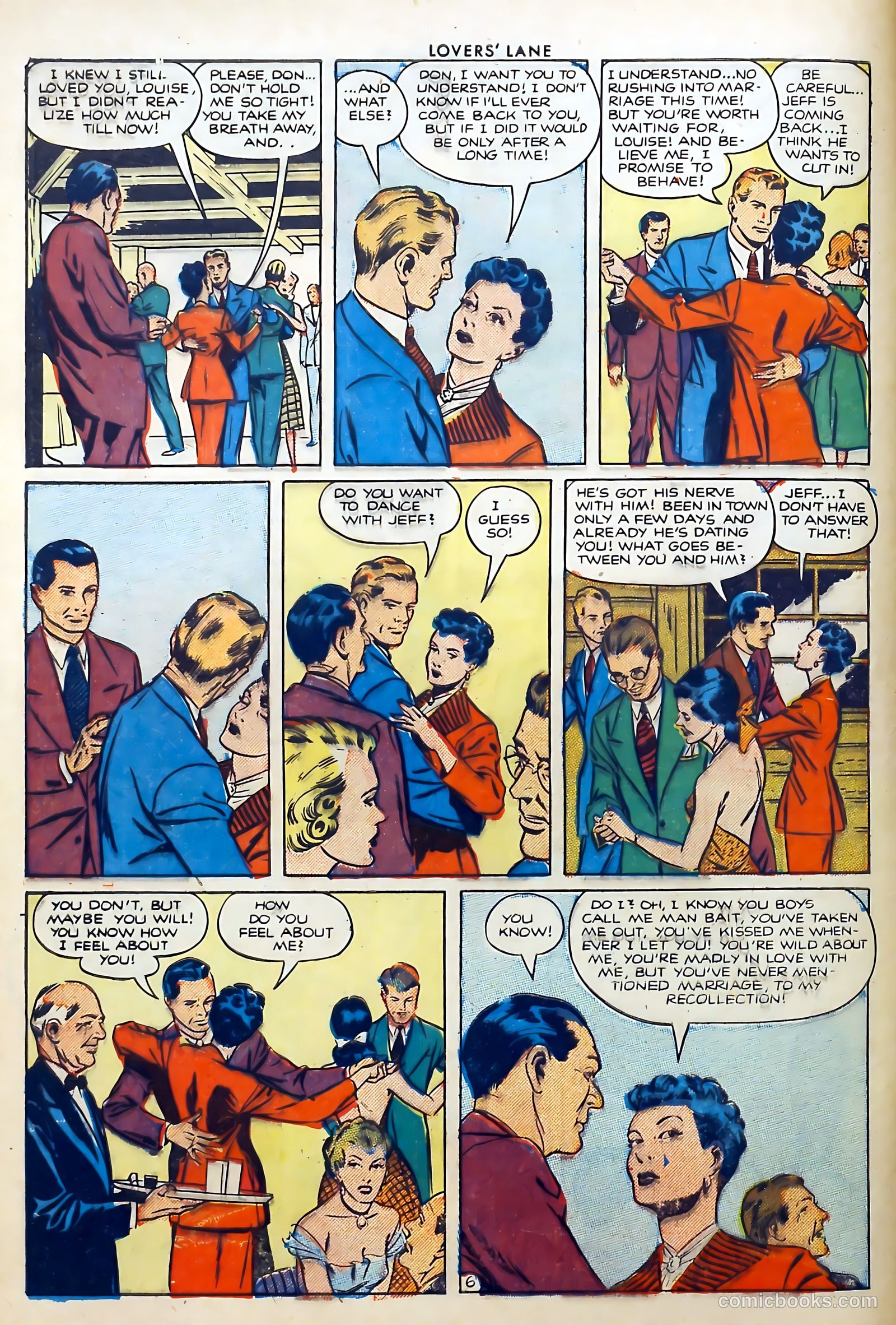 Lovers' Lane #22 (1952) — page 8 of 37