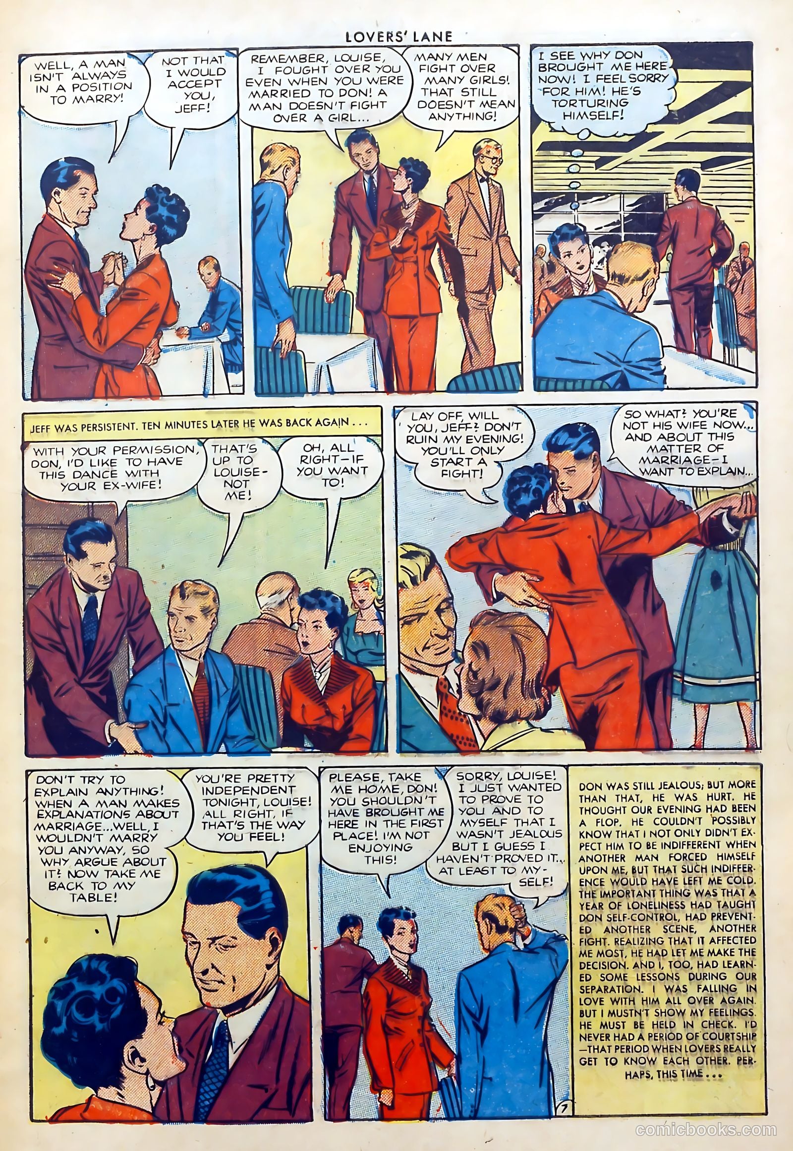 Lovers' Lane #22 (1952) — page 9 of 37