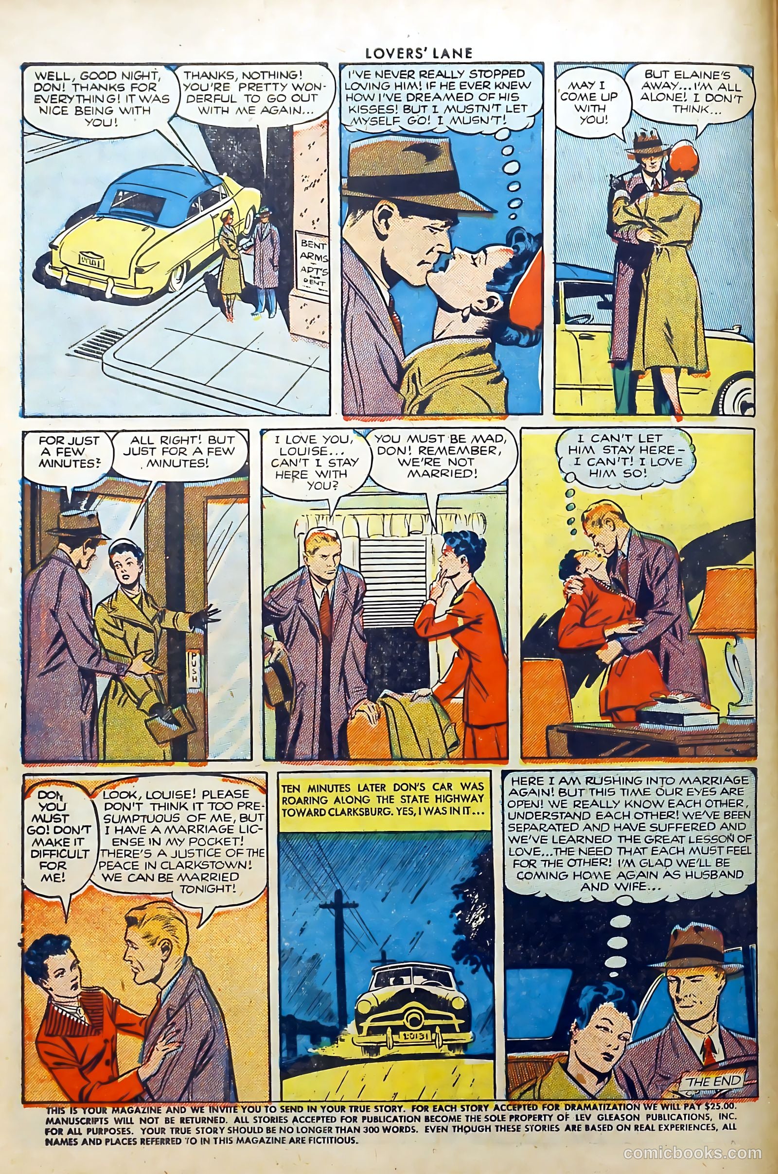 Lovers' Lane #22 (1952) — page 10 of 37