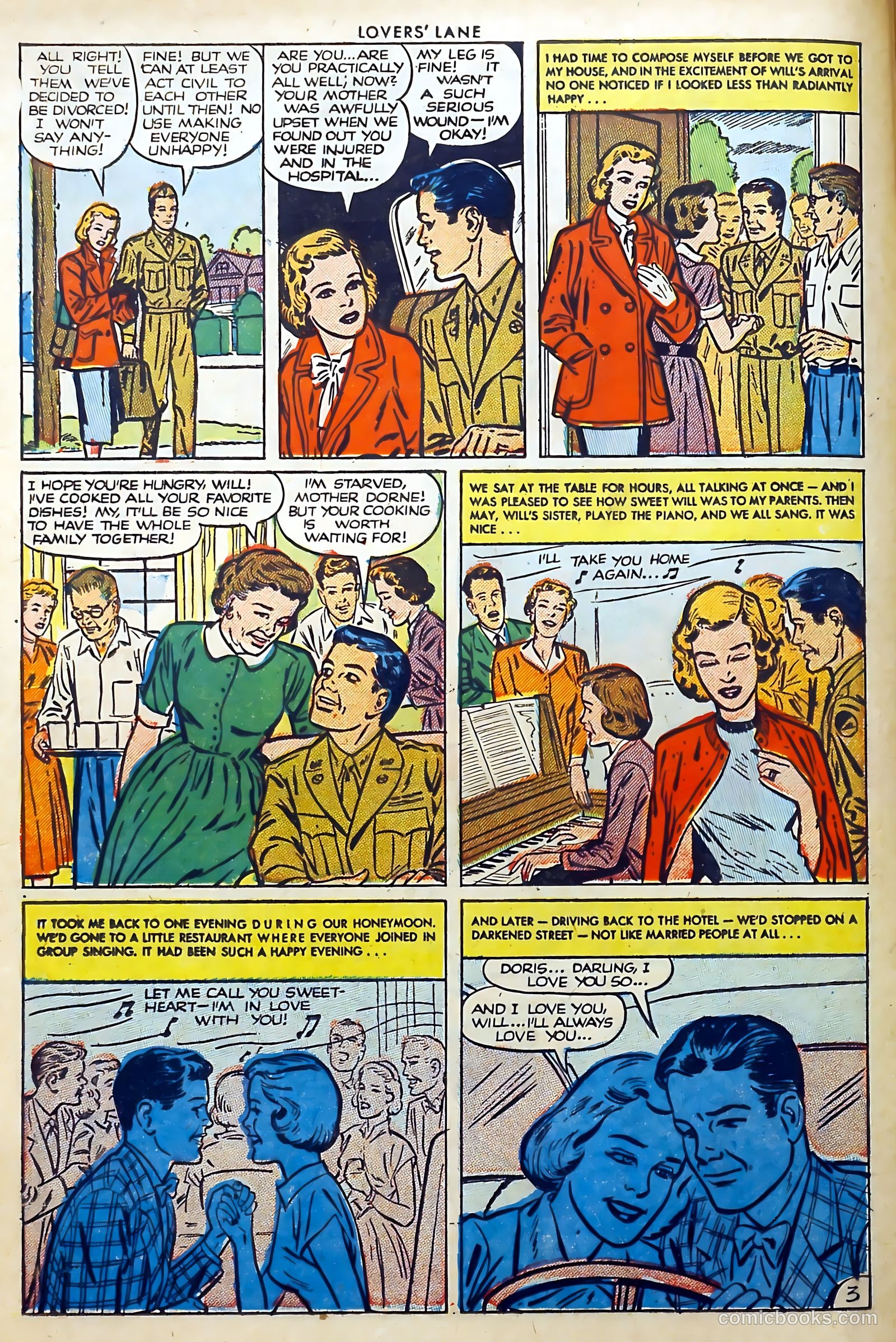 Lovers' Lane #22 (1952) — page 14 of 37