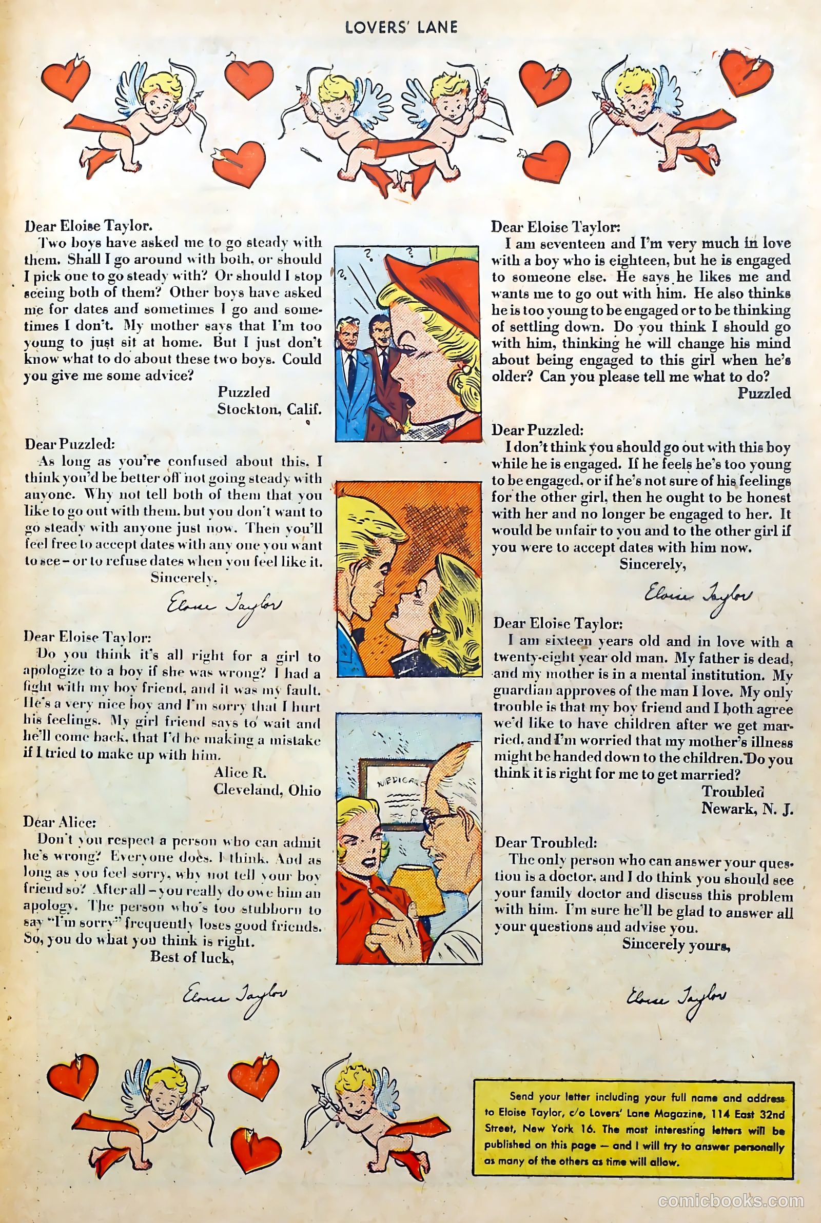 Lovers' Lane #22 (1952) — page 19 of 37