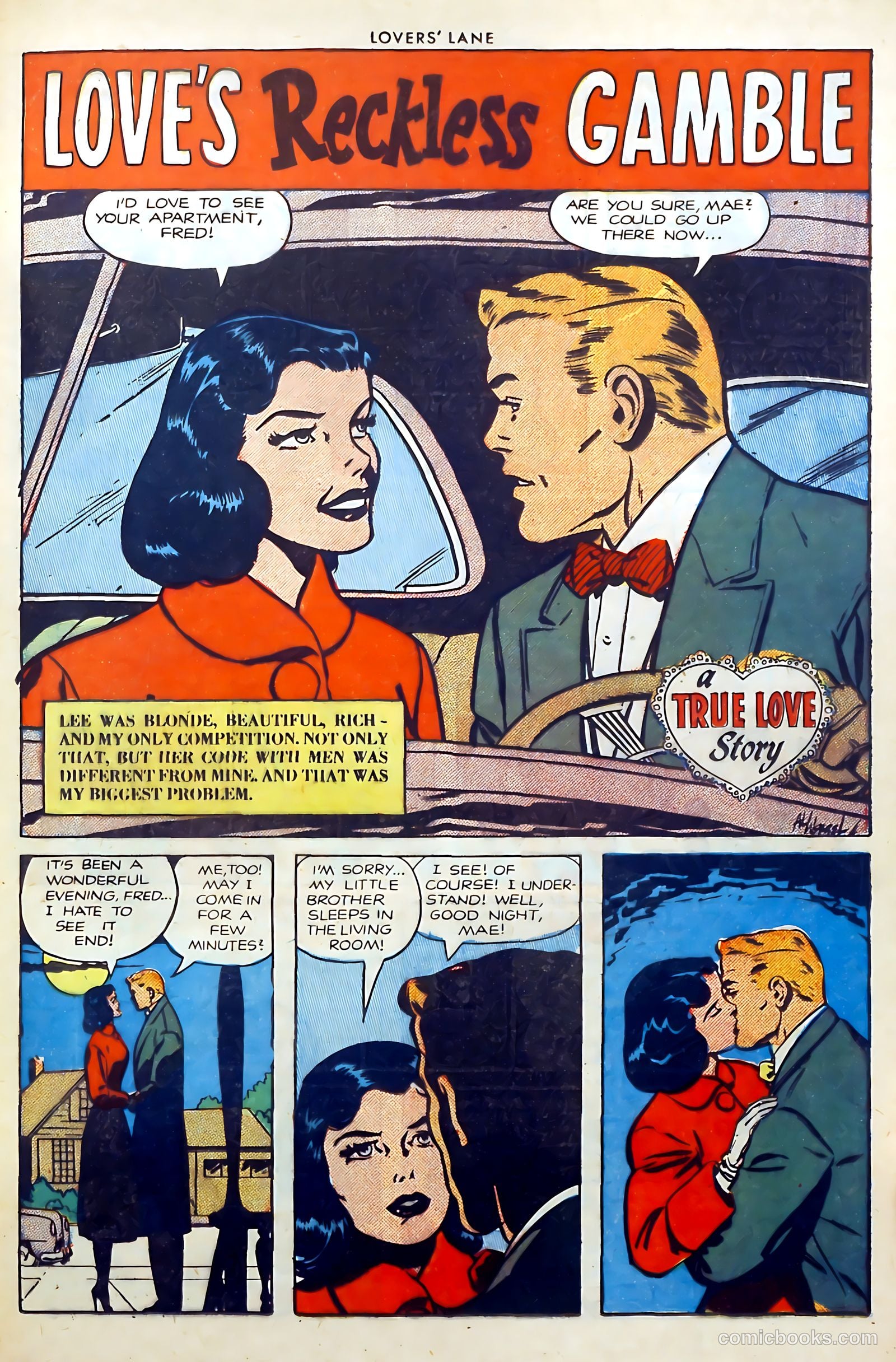 Lovers' Lane #22 (1952) — page 21 of 37