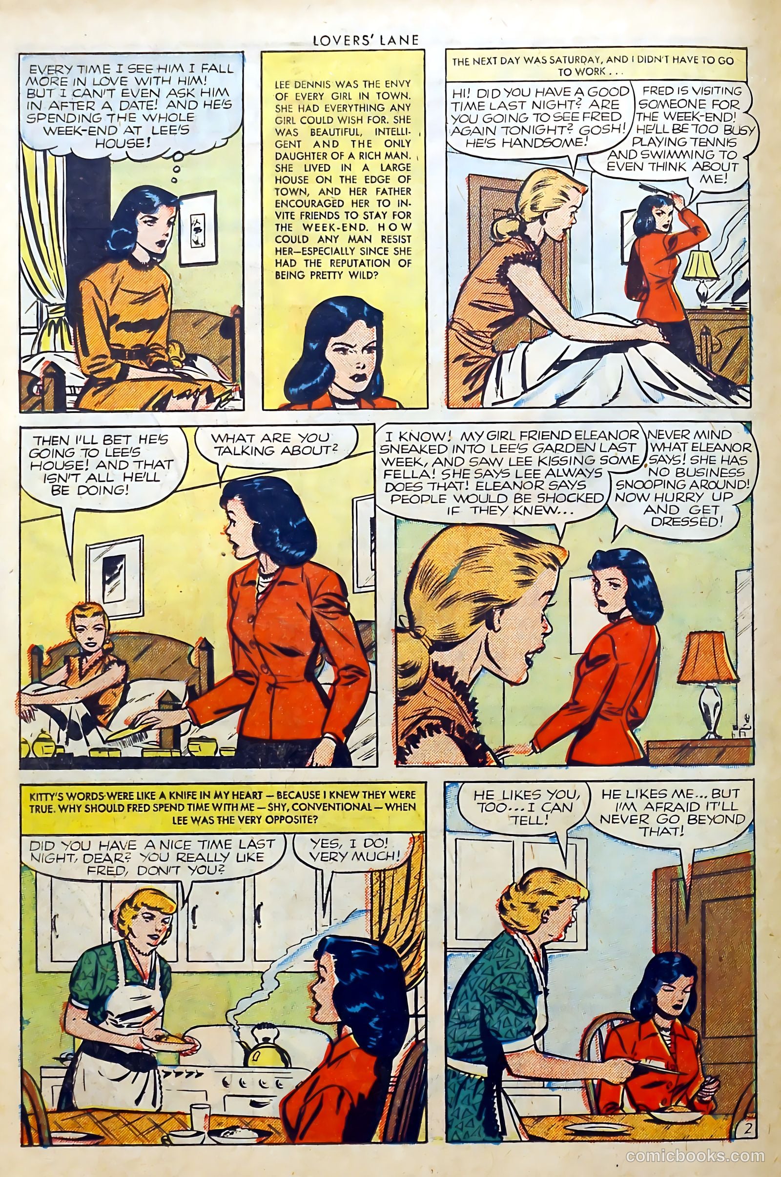 Lovers' Lane #22 (1952) — page 22 of 37