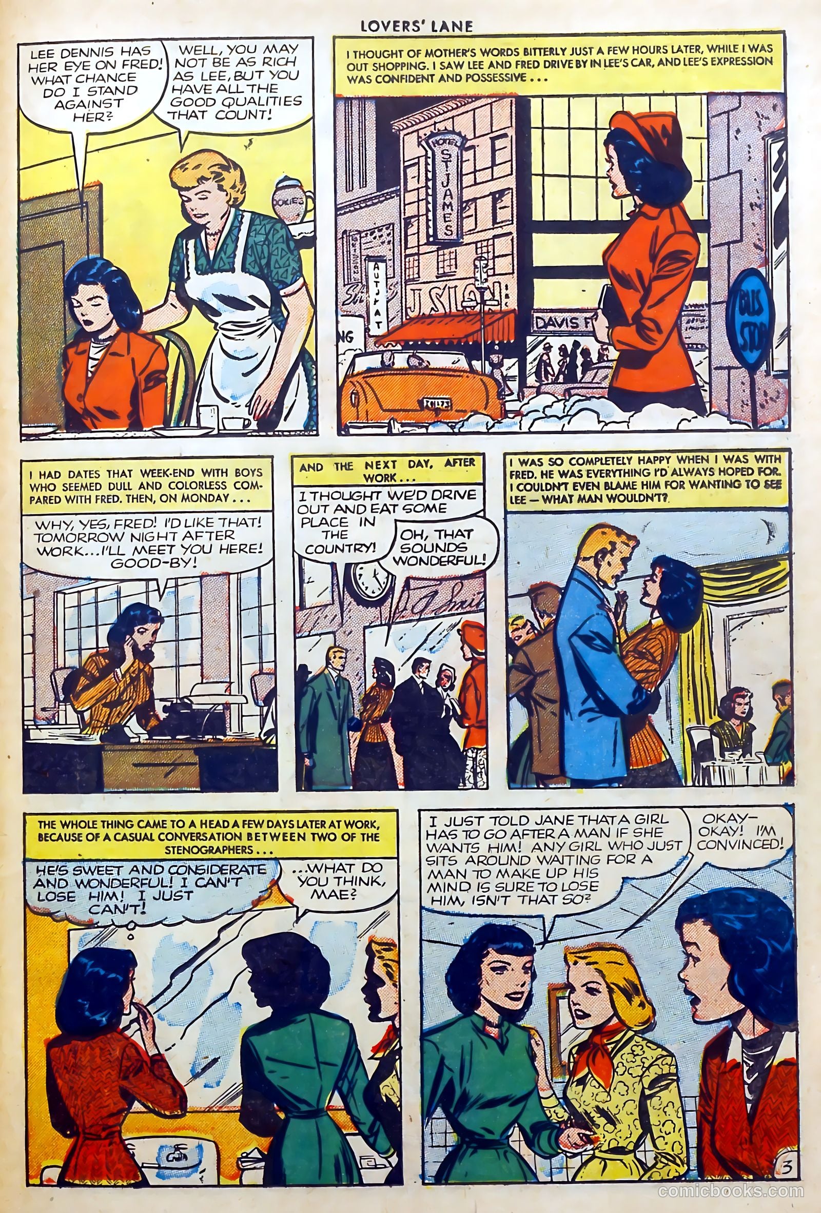 Lovers' Lane #22 (1952) — page 23 of 37