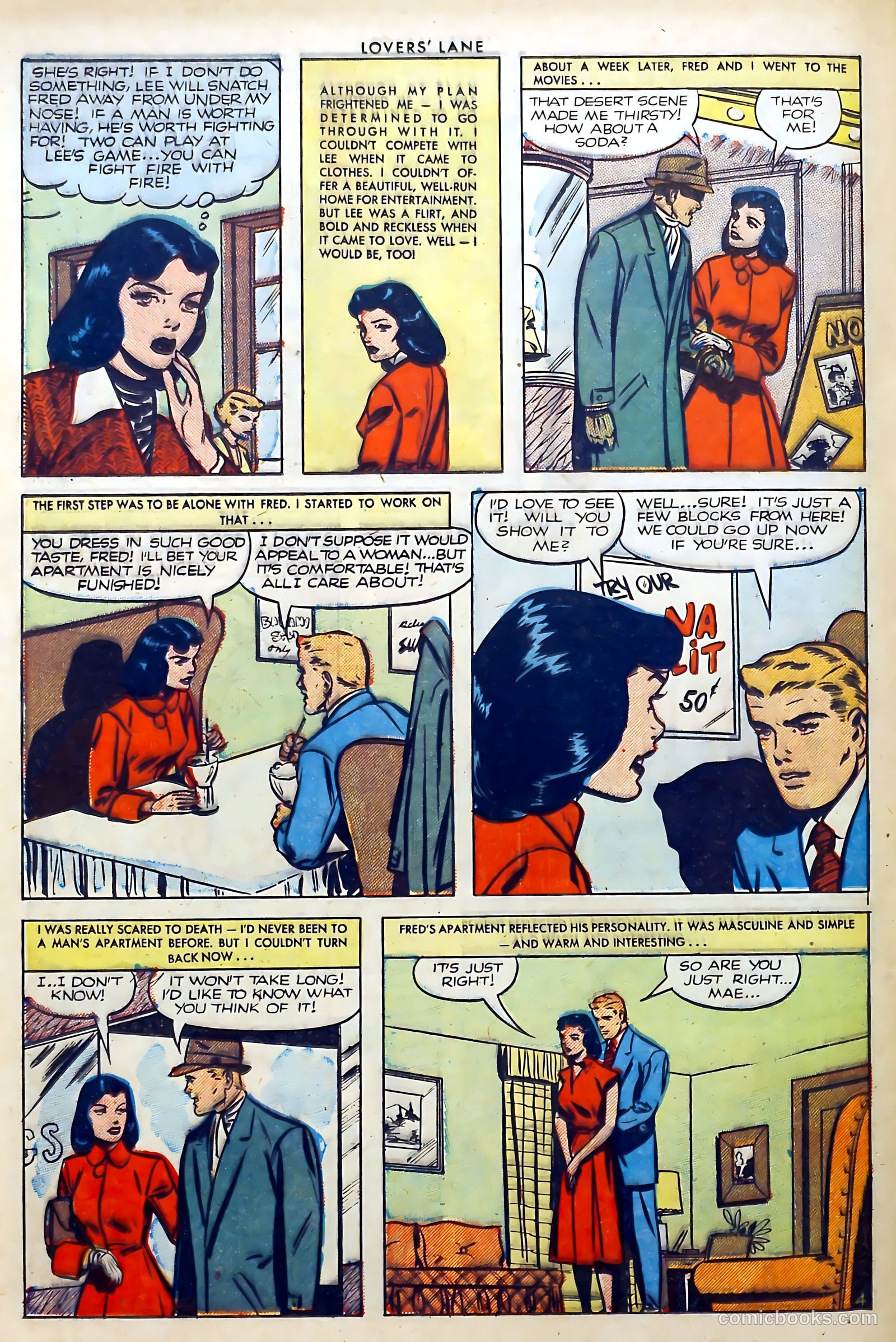 Lovers' Lane #22 (1952) — page 24 of 37