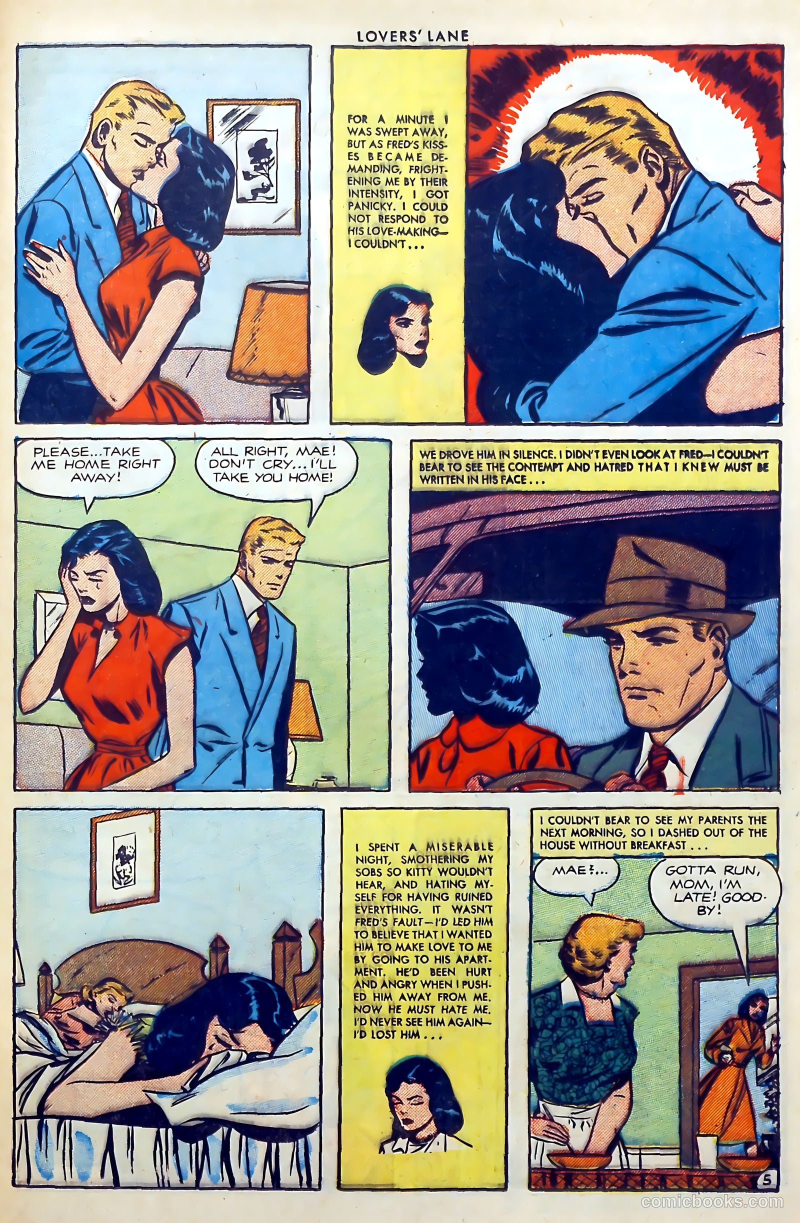 Lovers' Lane #22 (1952) — page 25 of 37