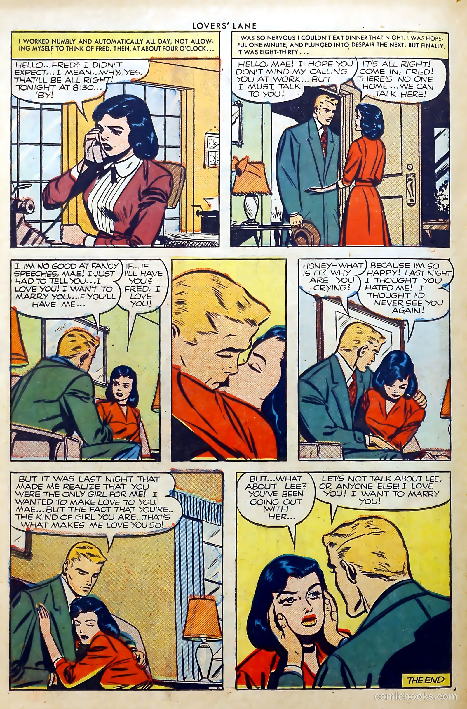 Lovers' Lane #22 (1952) — page 26 of 37